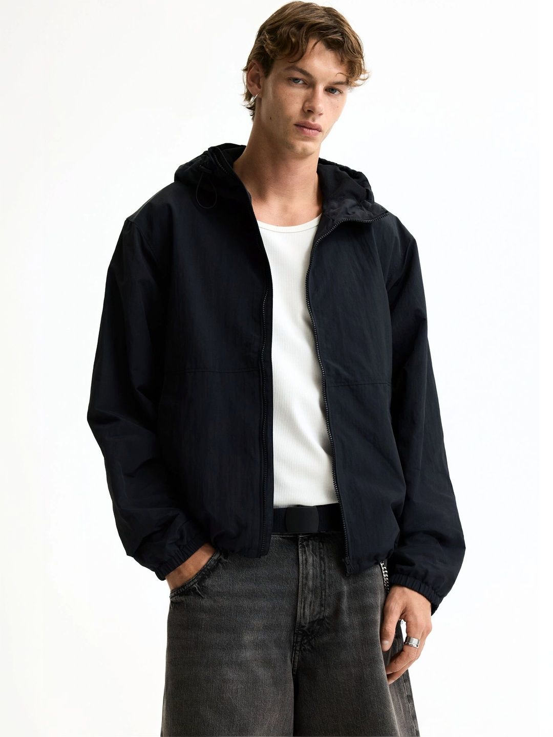 H&M Water-Repellent Nylon Windbreaker