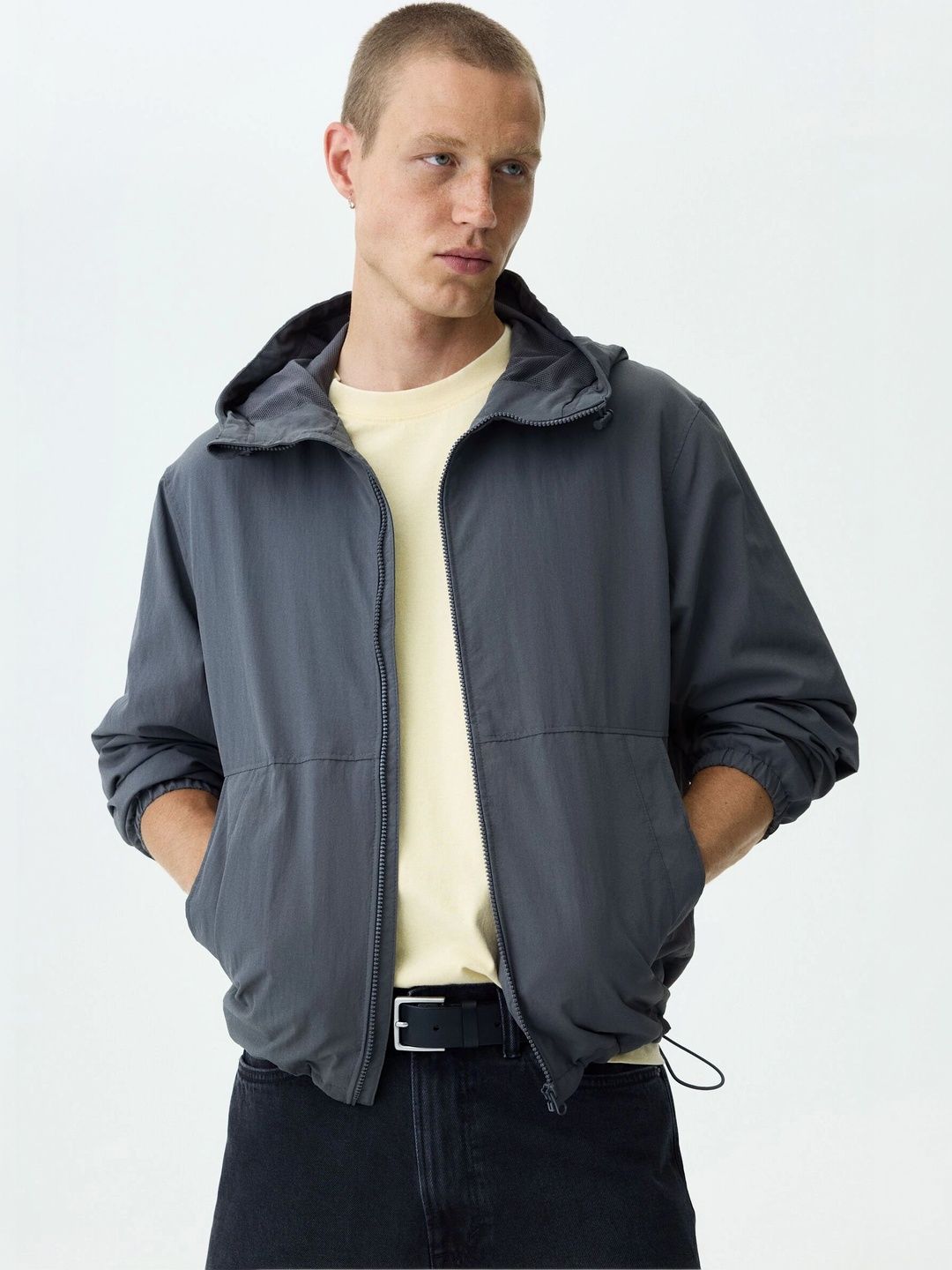 H&M Men Polyester Lightweight Puffer Jacket