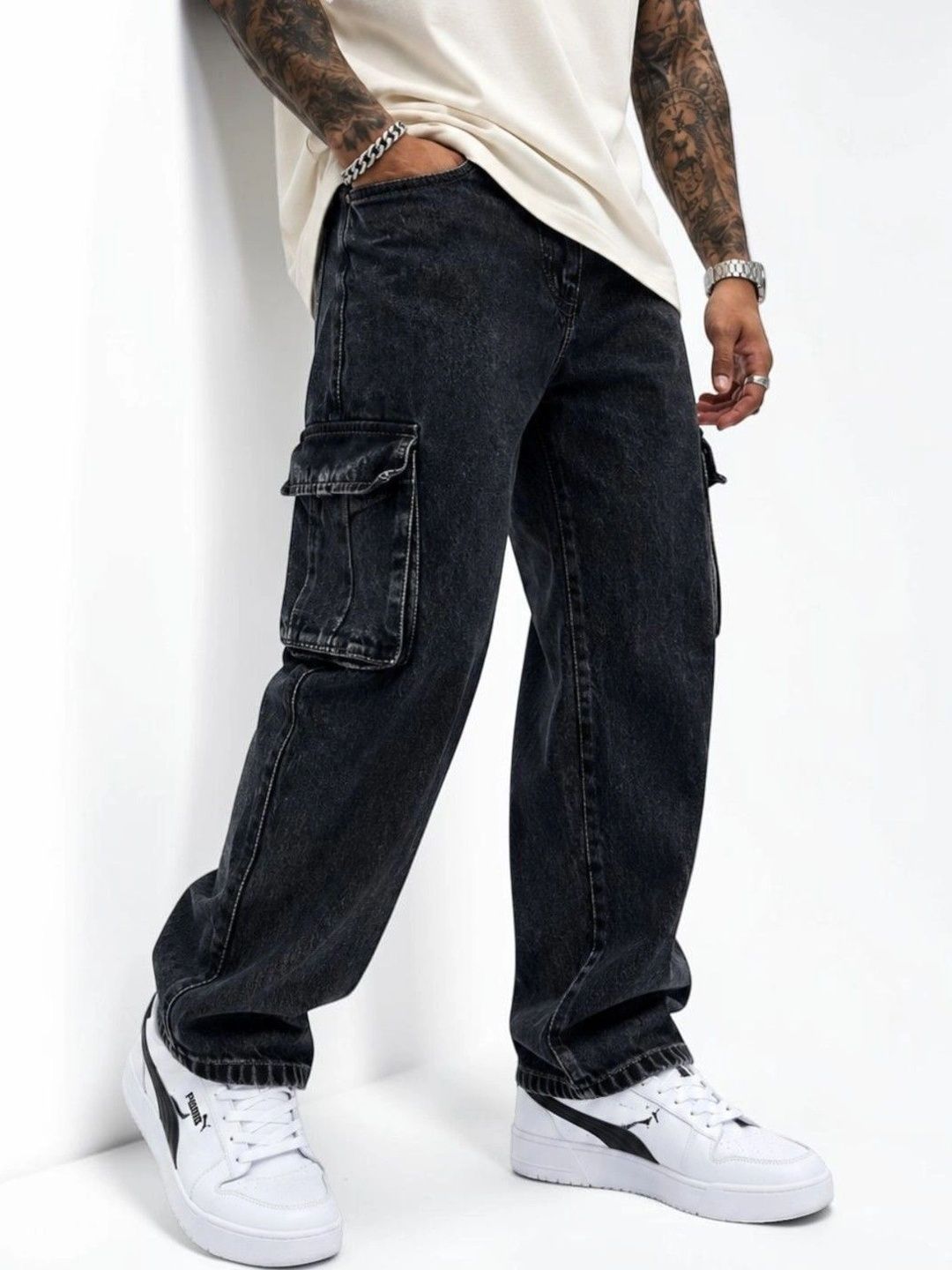 styzon Men Comfort Mid-Rise Jeans