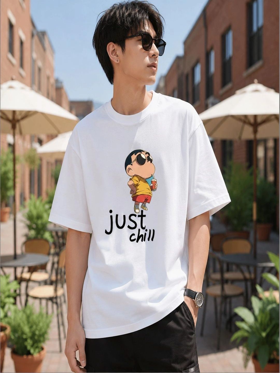 MOSSMOOR Men Printed T-shirt