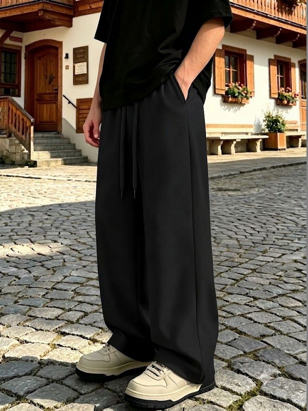 dockstreet Men Relaxed Fit Track Pants