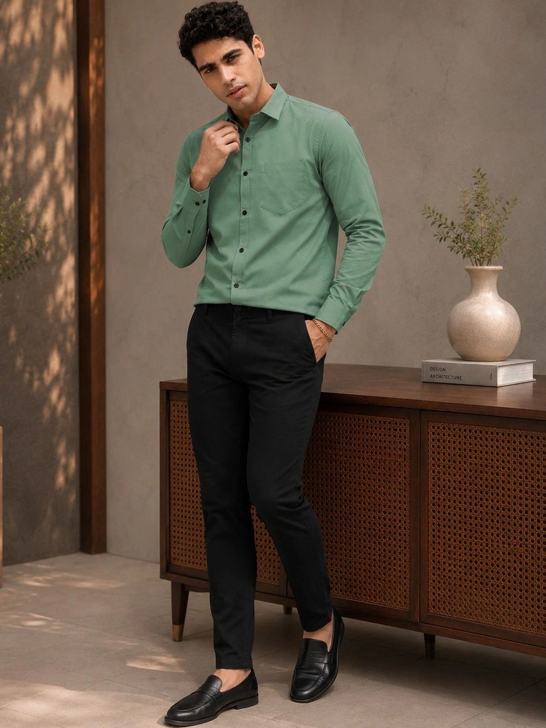 AGNIVAR COLLECTION Men Comfort Casual Shirt