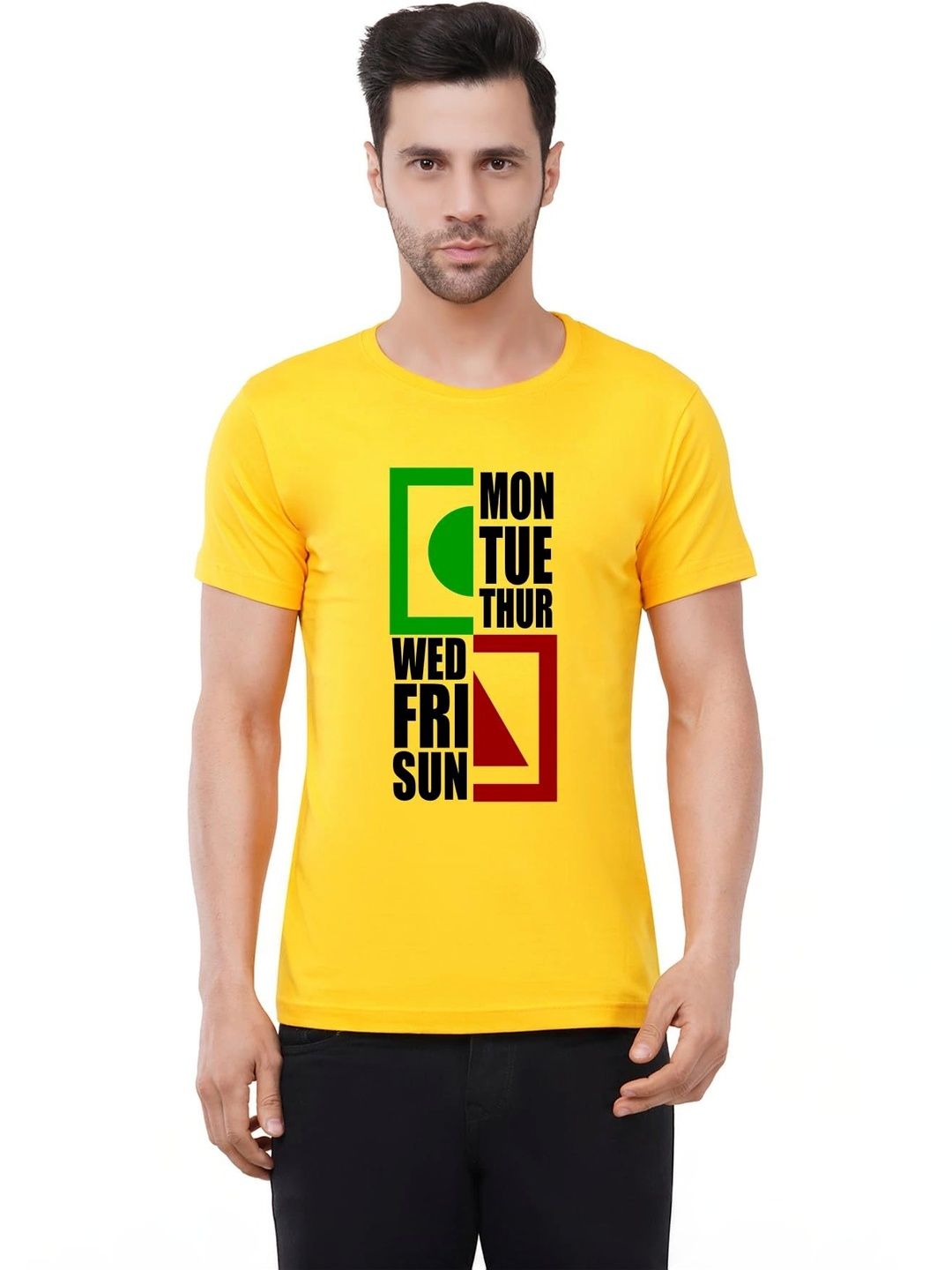 Aseria Men Typography Printed T-shirt