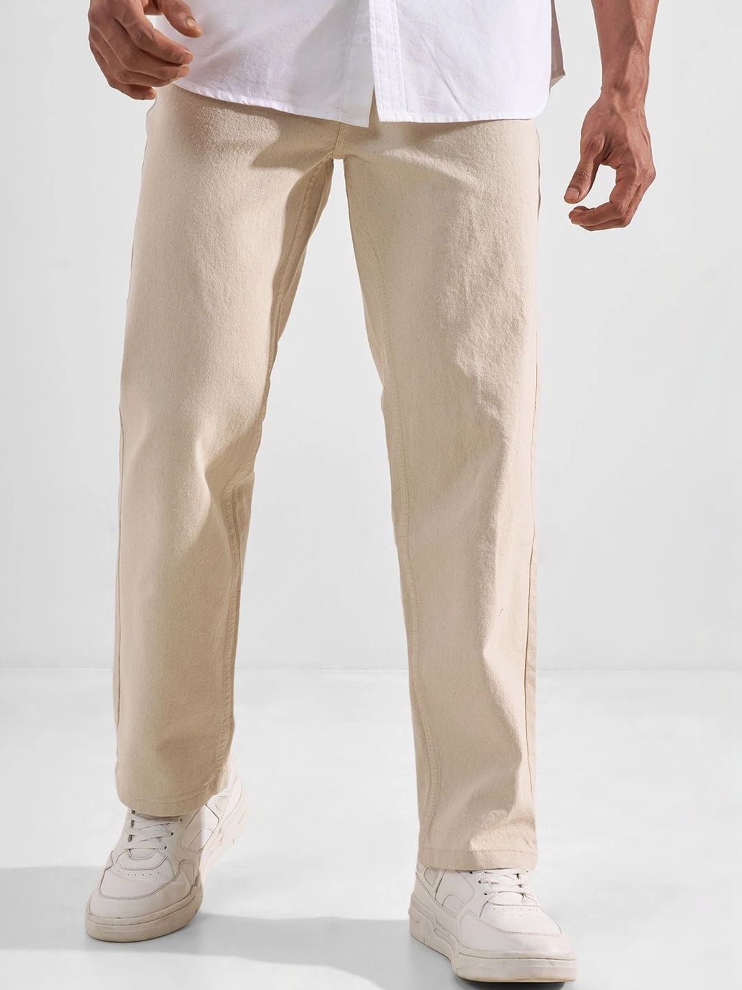 HIGHLANDER Men Straight Fit Mid-Rise Jeans