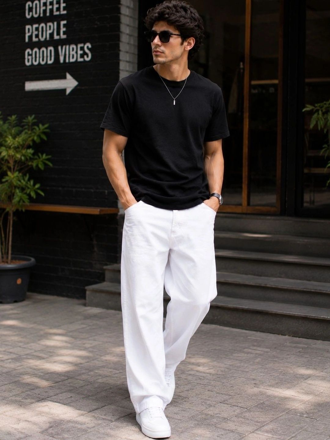 MARK VIEW Men Classic Straight Fit Mid-Rise Stretchable Jeans