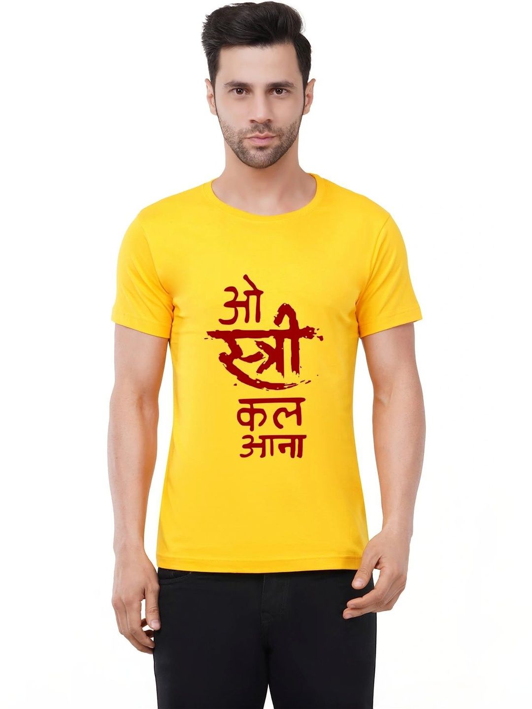 Aseria Men Typography Printed T-shirt