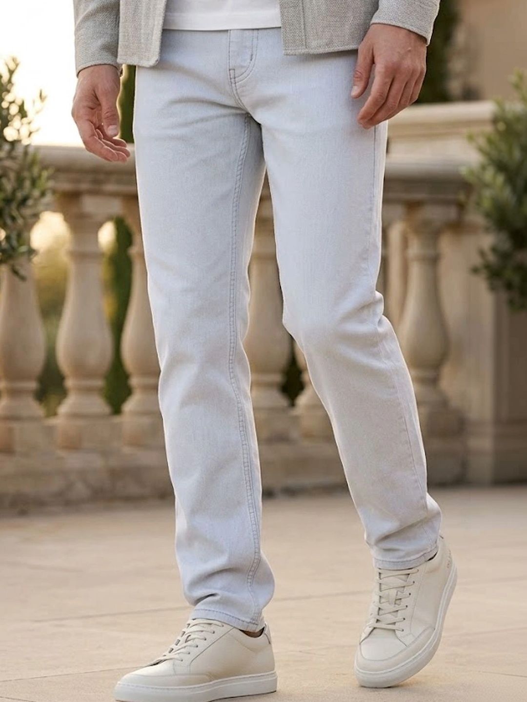 Urbano Fashion Men Regular Fit Washed Stretchable Jeans