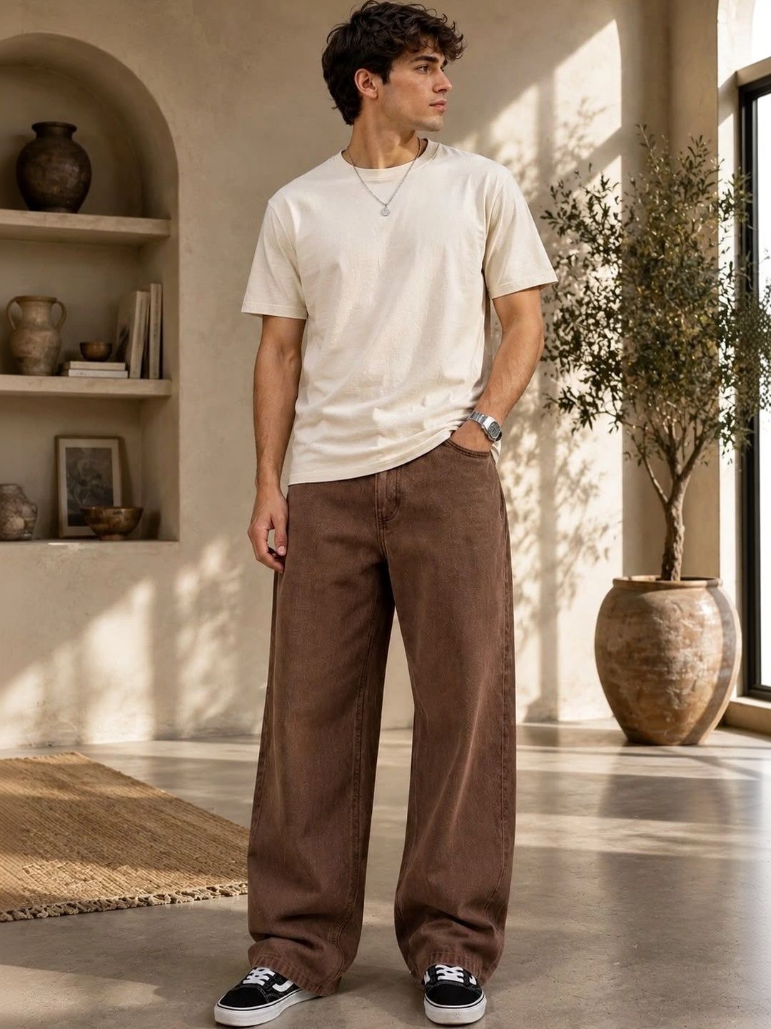 Tini Huggs Men Mid-Rise Jeans