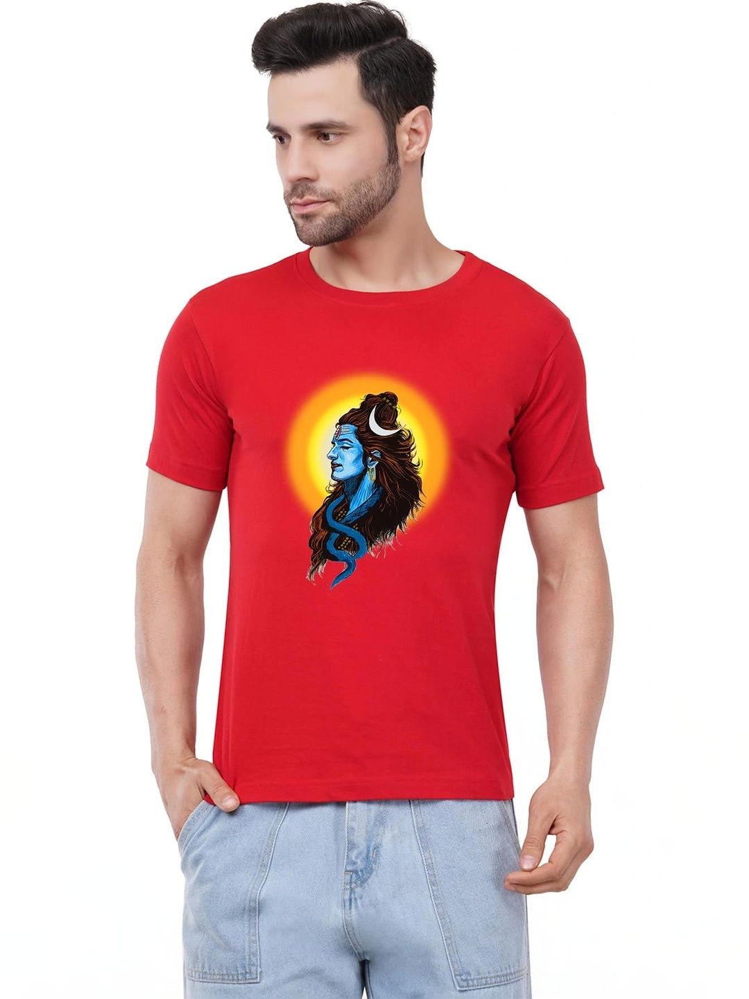 Aseria Men Printed T-shirt