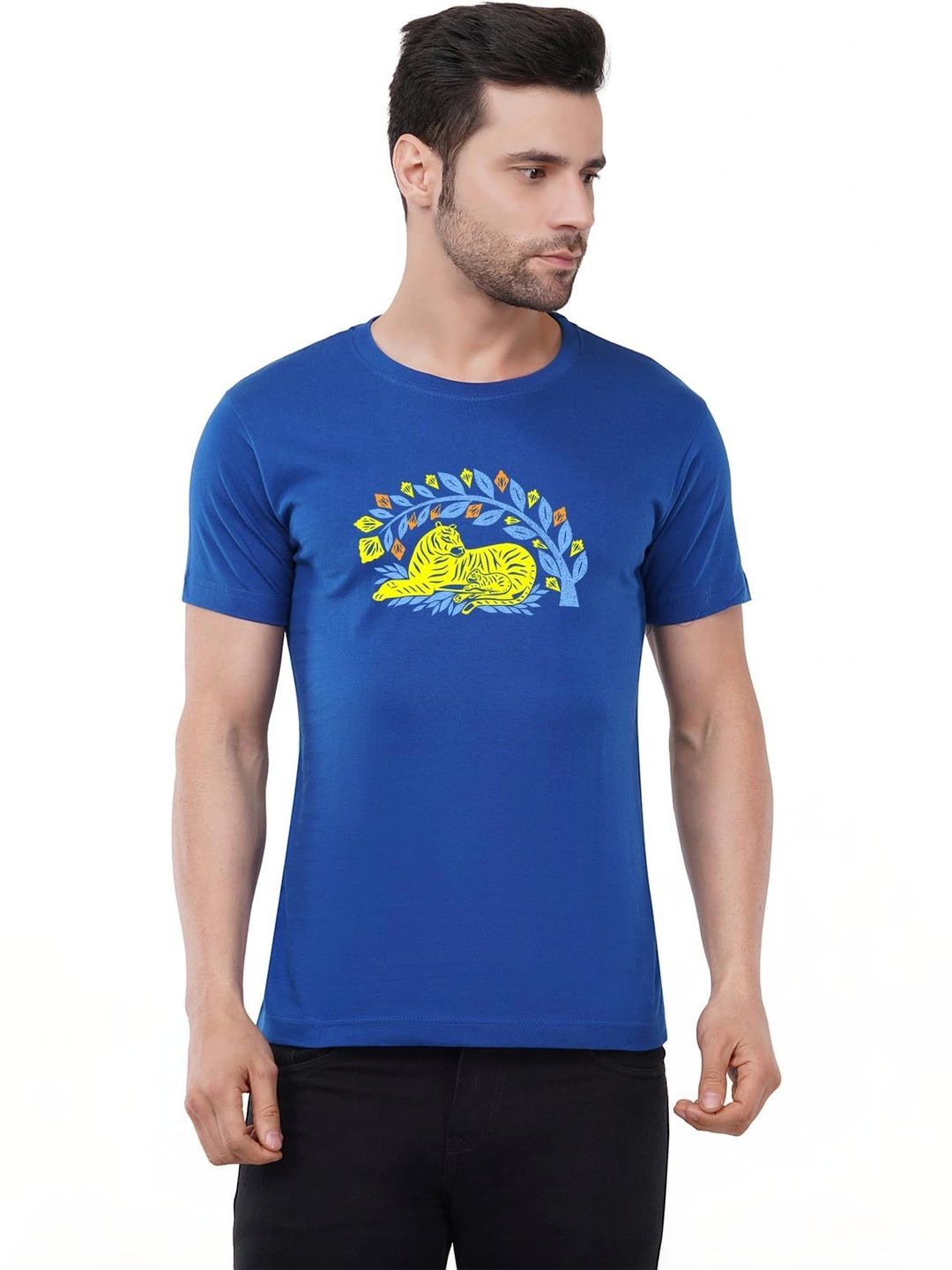 Aseria Men Printed T-shirt