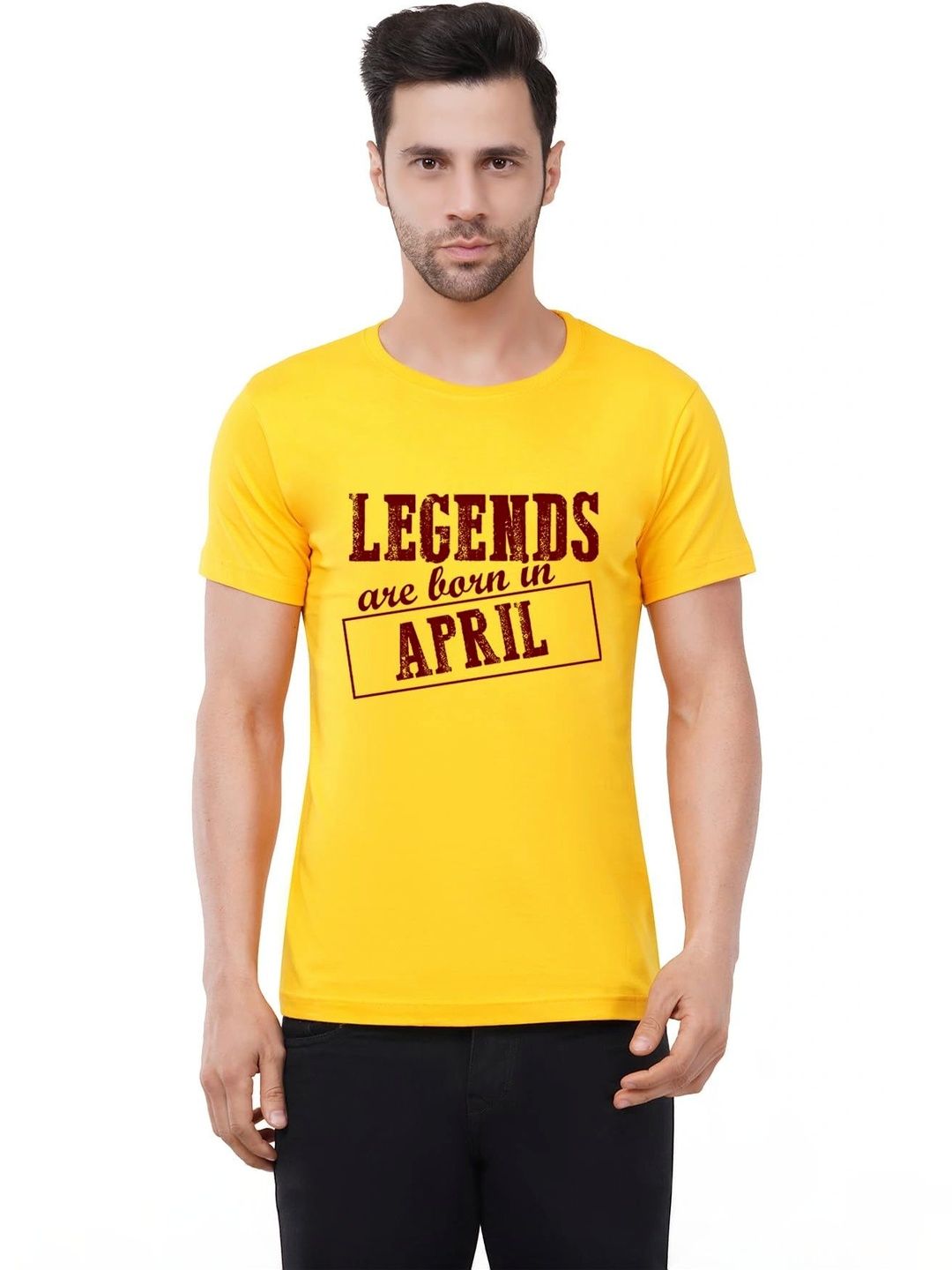 Aseria Men Typography T-shirt