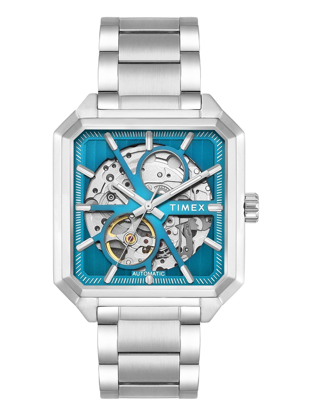 Timex Timex Men Analogue Automatic Sea Green Dial Watch - TWEG289SMU06
