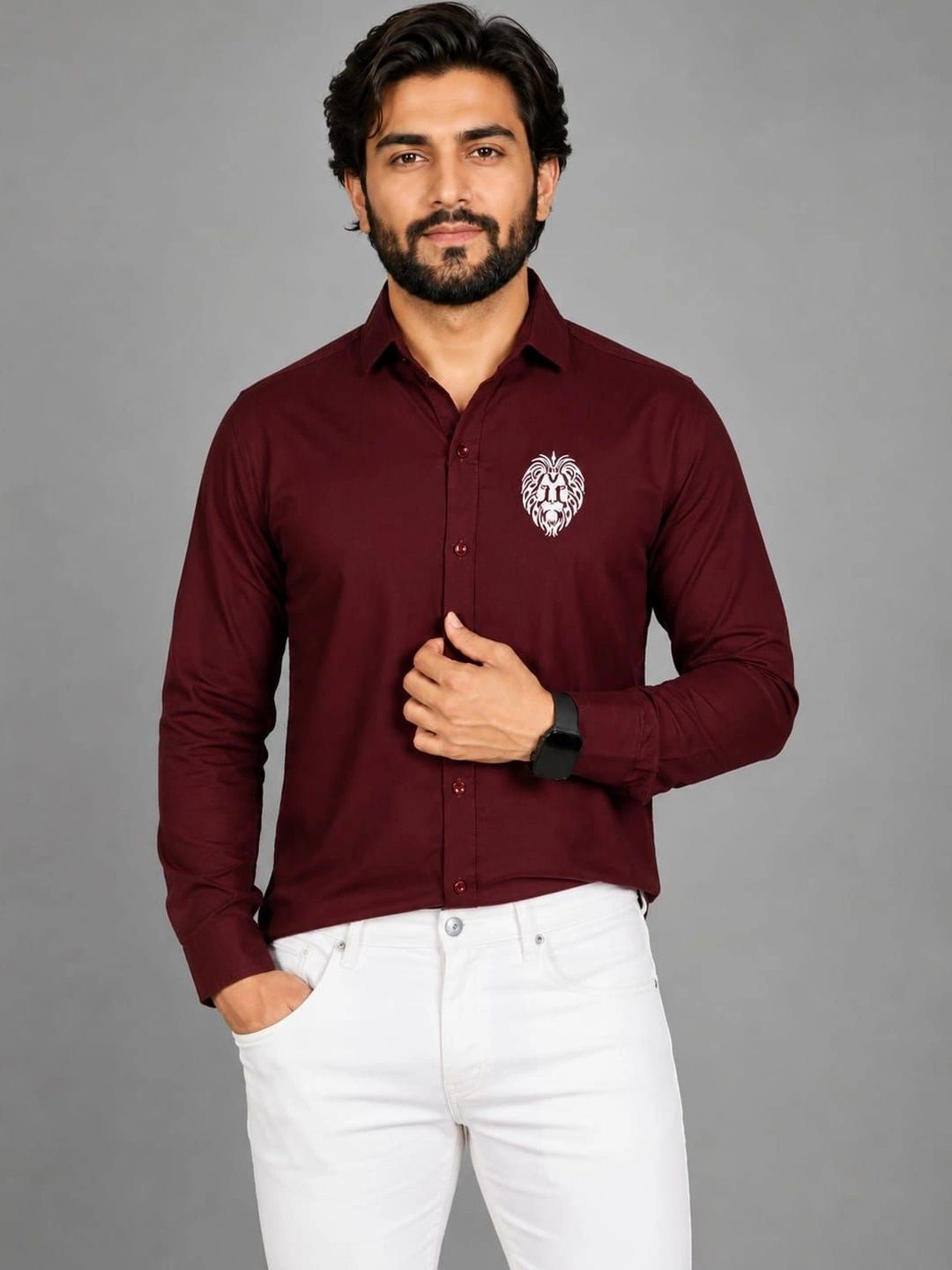 HERE&NOW Men Casual Shirt