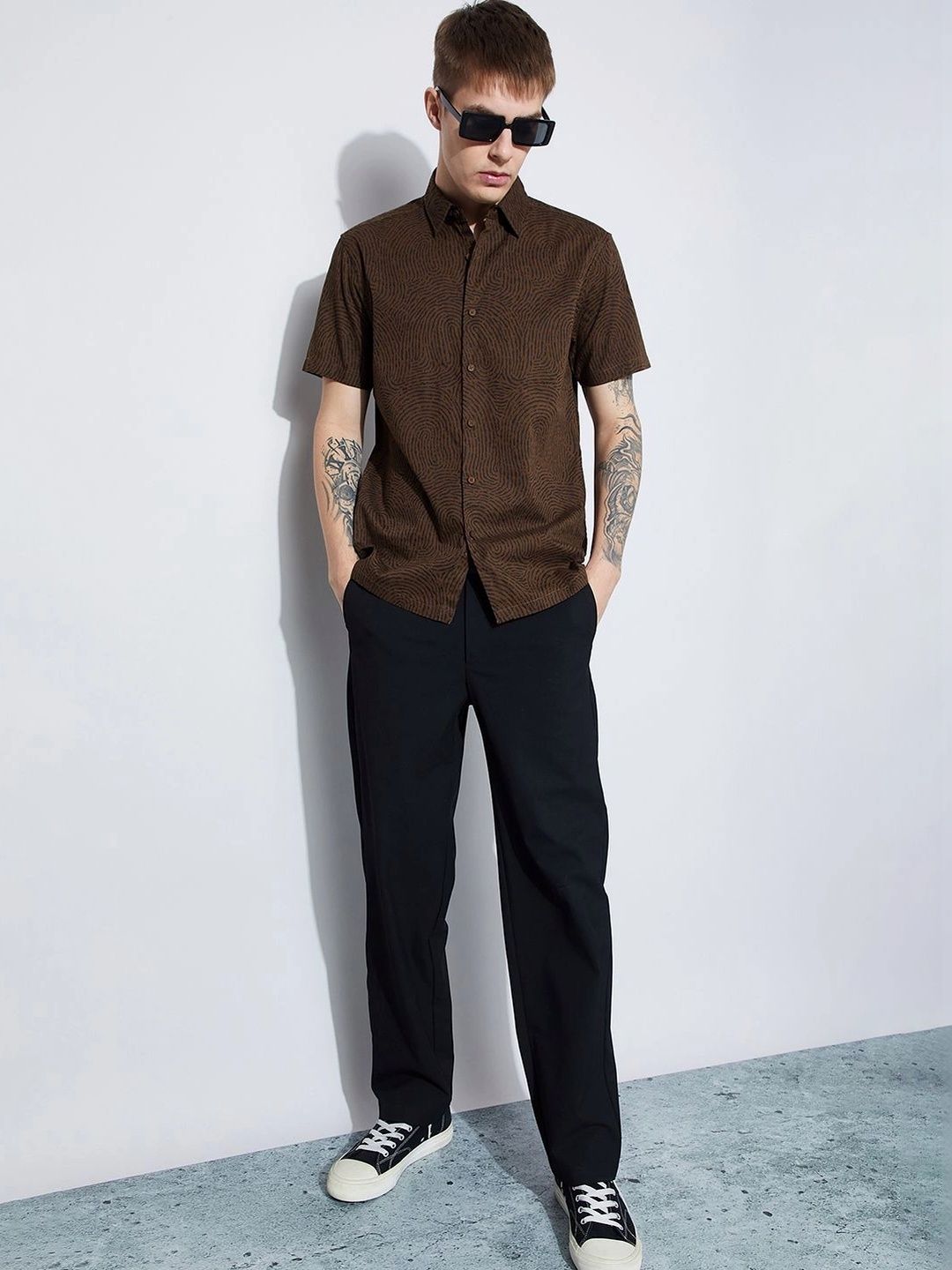 Fame Forever by Lifestyle Fame Forever by Lifestyle Men Printed Casual Shirt