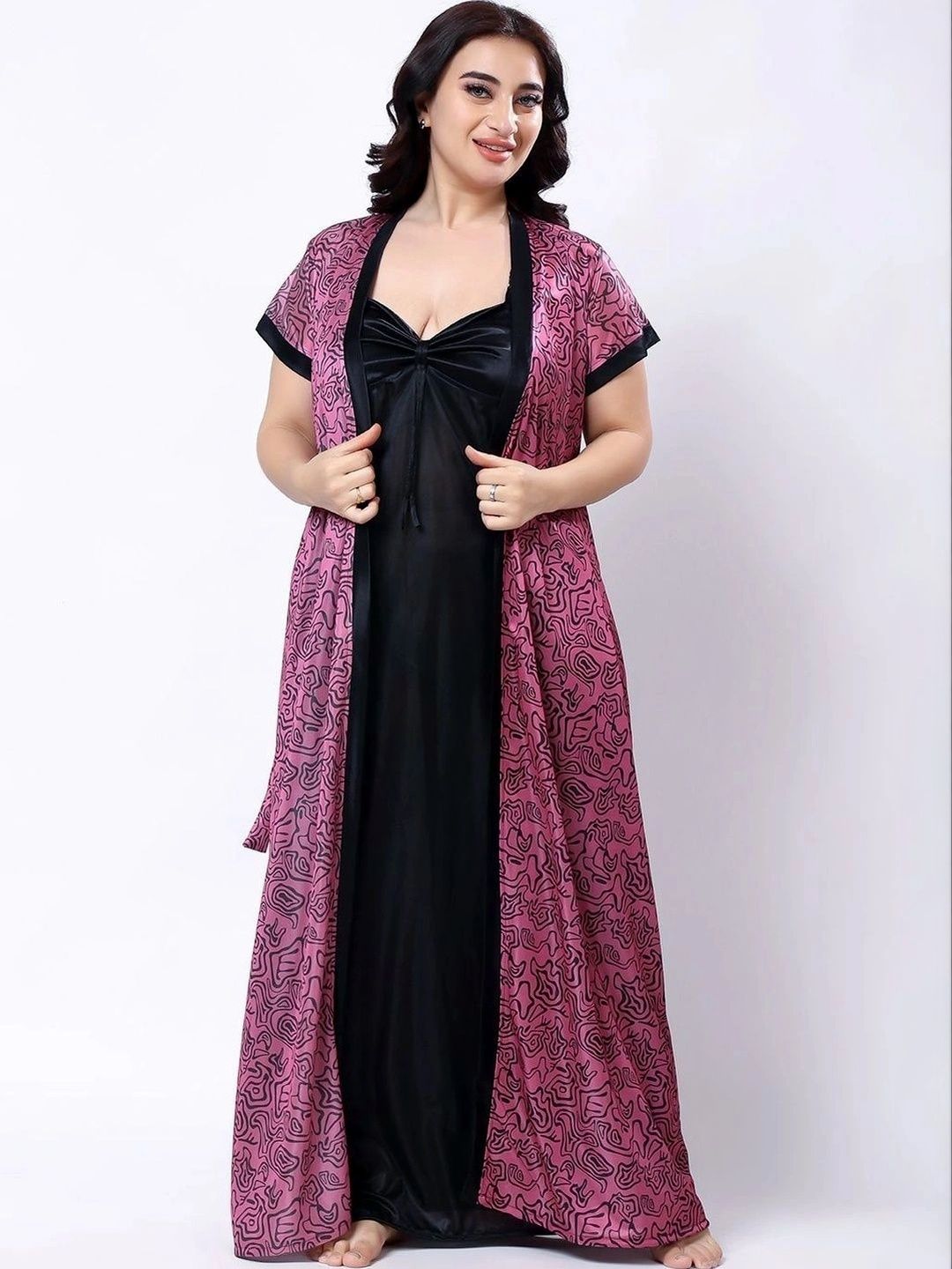come4try come4try Printed Maxi Nightdress