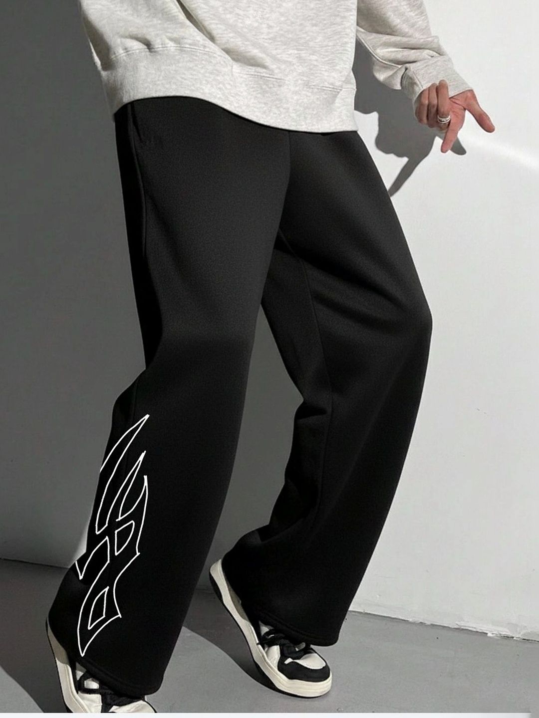 culish Men Regular Fit Graphic Print Training Track Pants