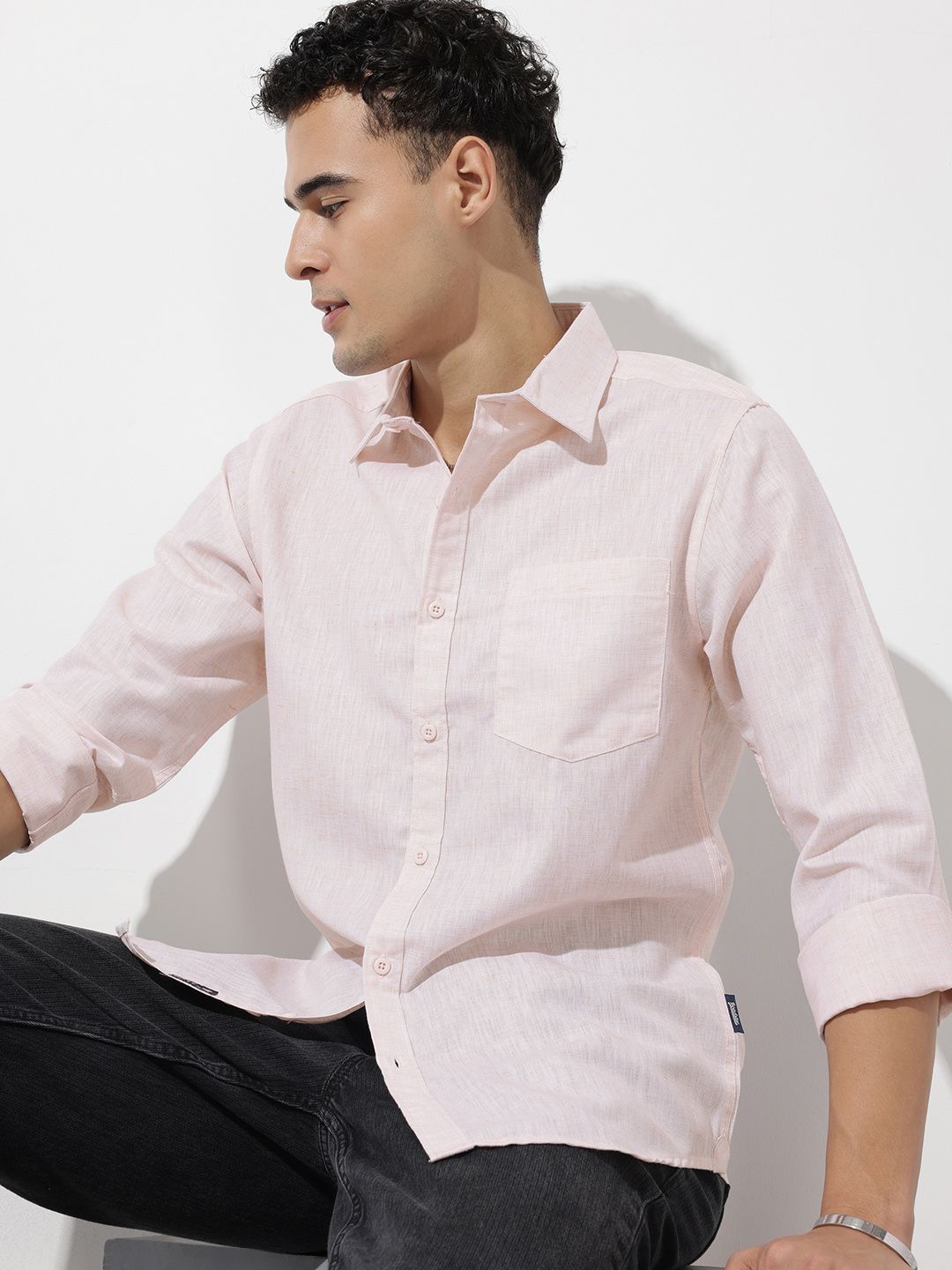 Roadster The Roadster Life Co. Cotton Linen Casual Shirt