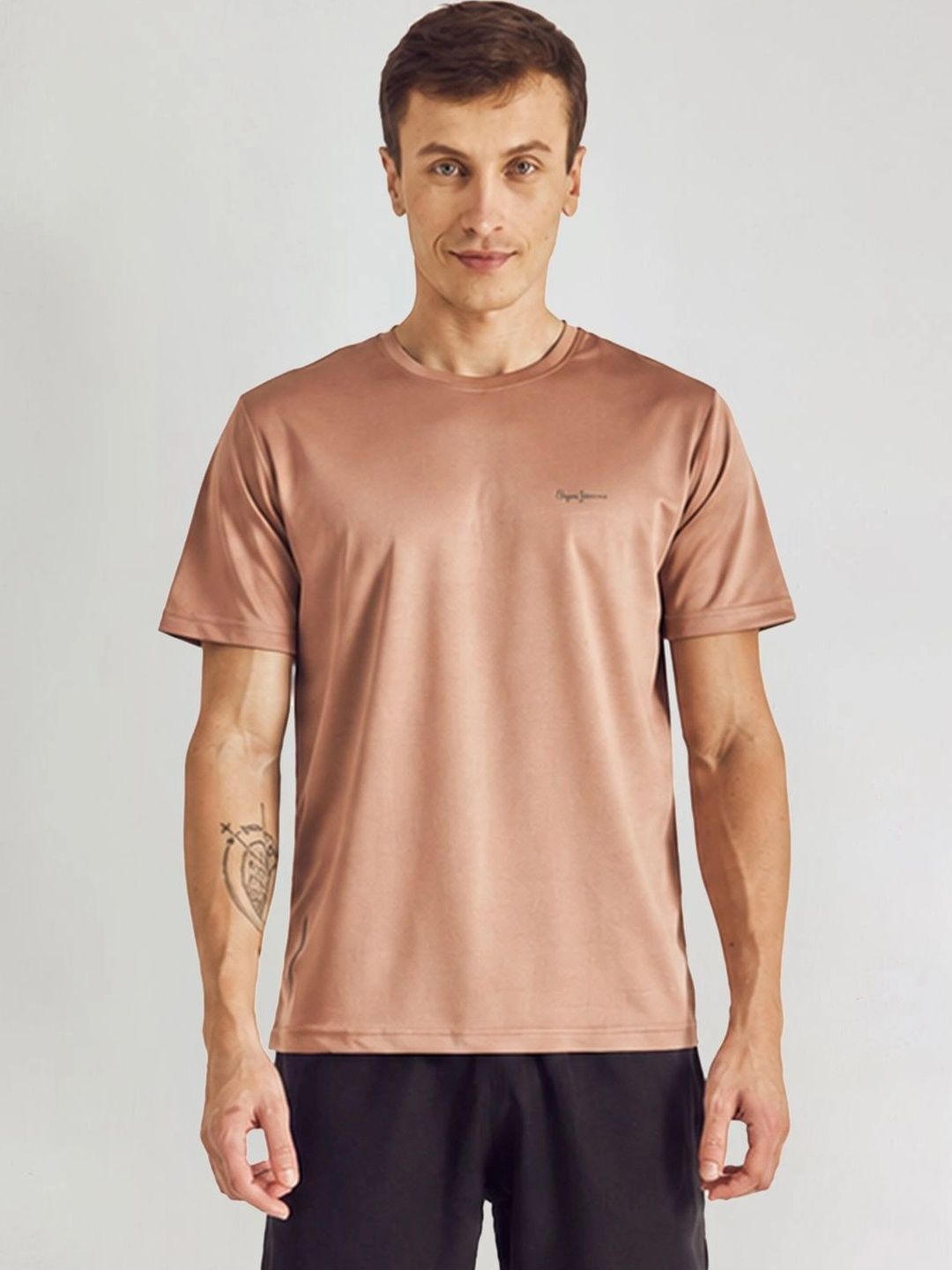 Pepe Jeans Men Brand Logo T-shirt