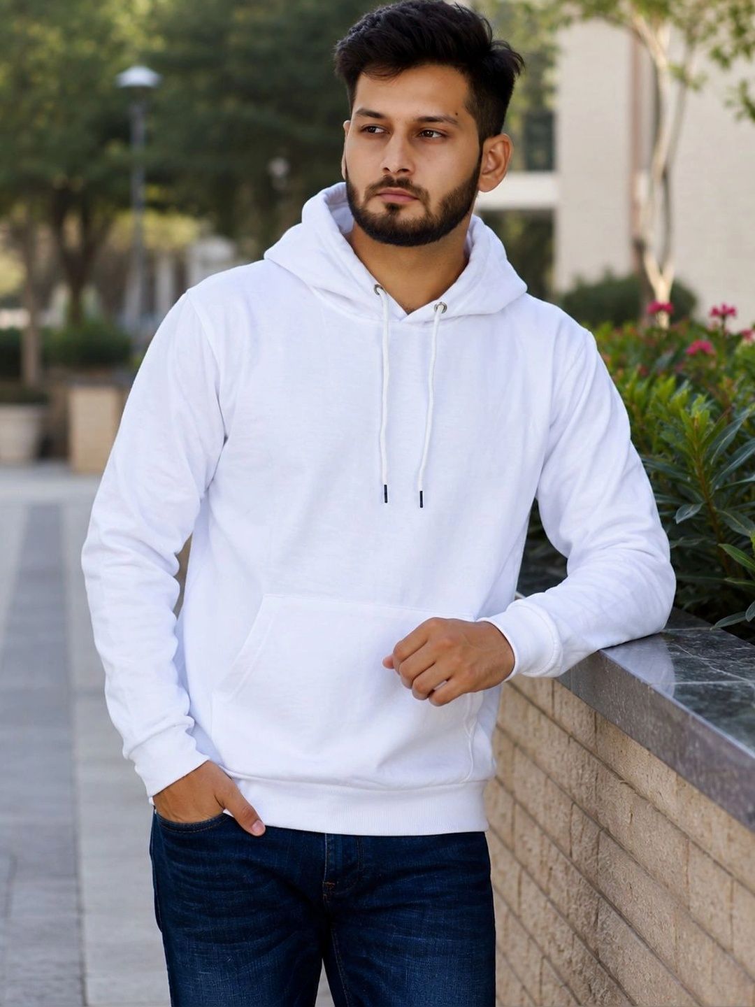 BAGHADBILLO Men Fleece Sweatshirts