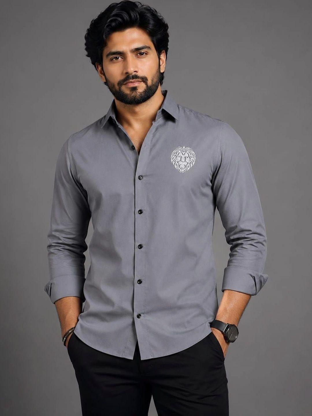 HERE&NOW Men Printed Casual Shirt