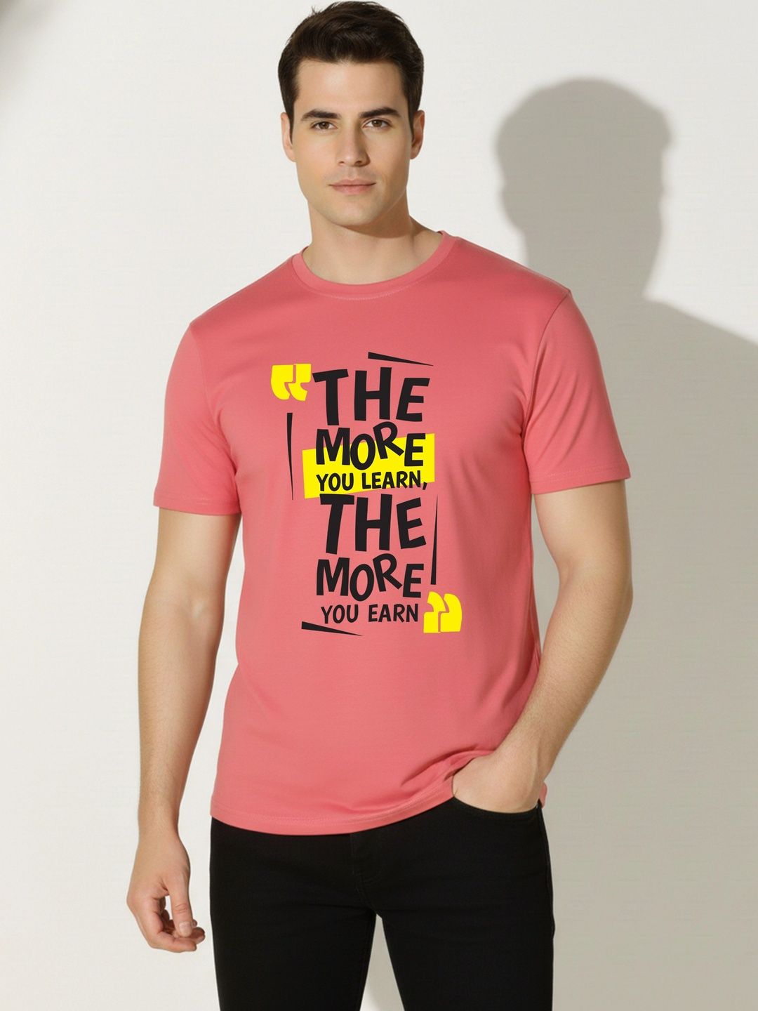 SKY HARBOAR Men Typography Printed T-shirt