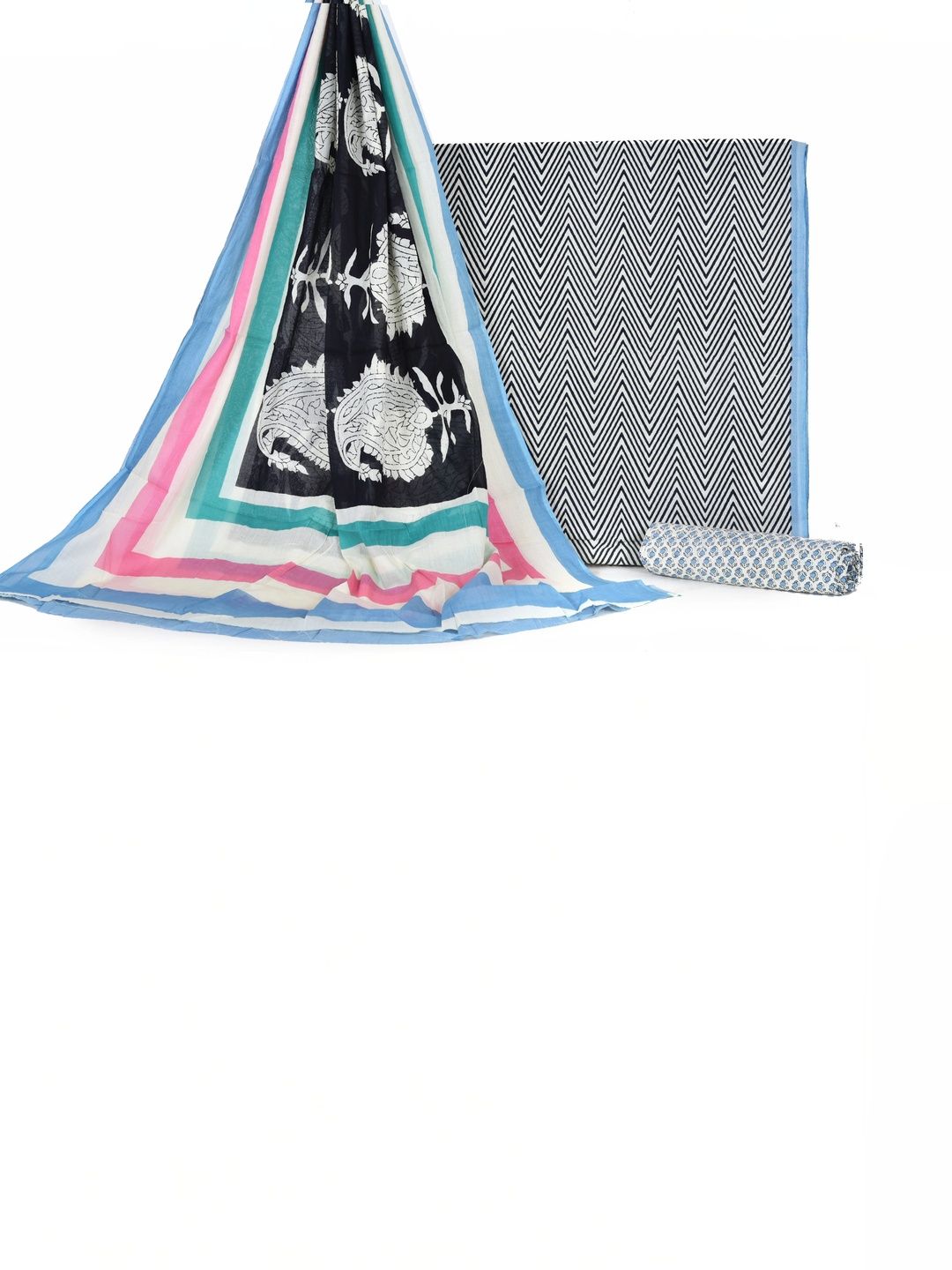 Hastkala Pure Cotton Unstitched Dress Material