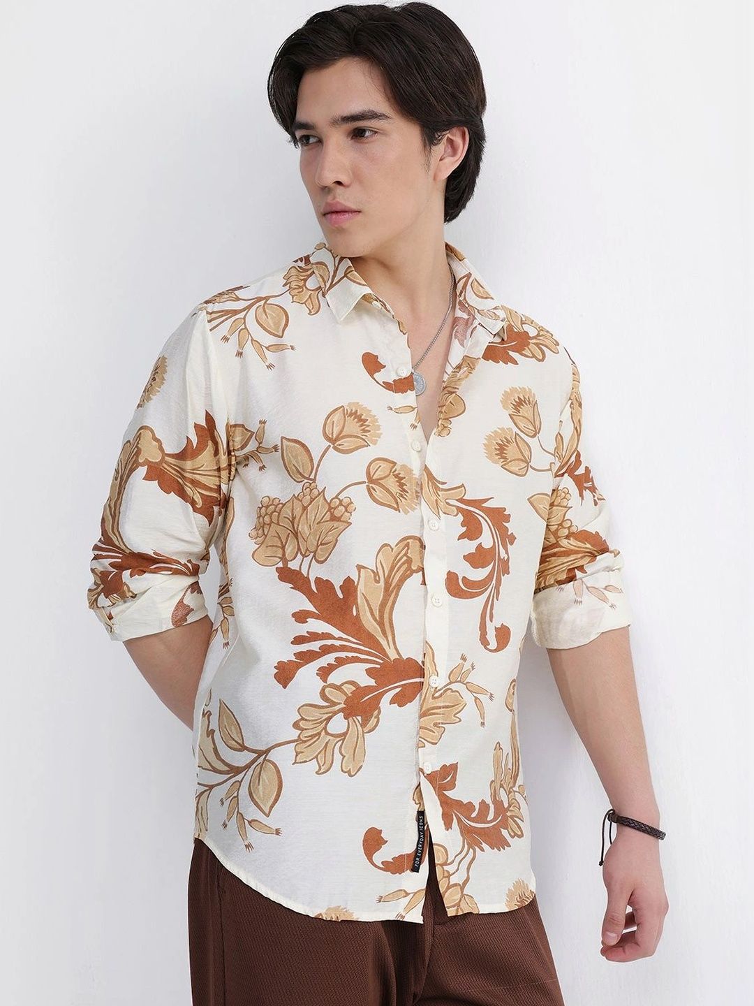 CAHOOT CAHOOT Men Standard Floral Printed Casual Shirt