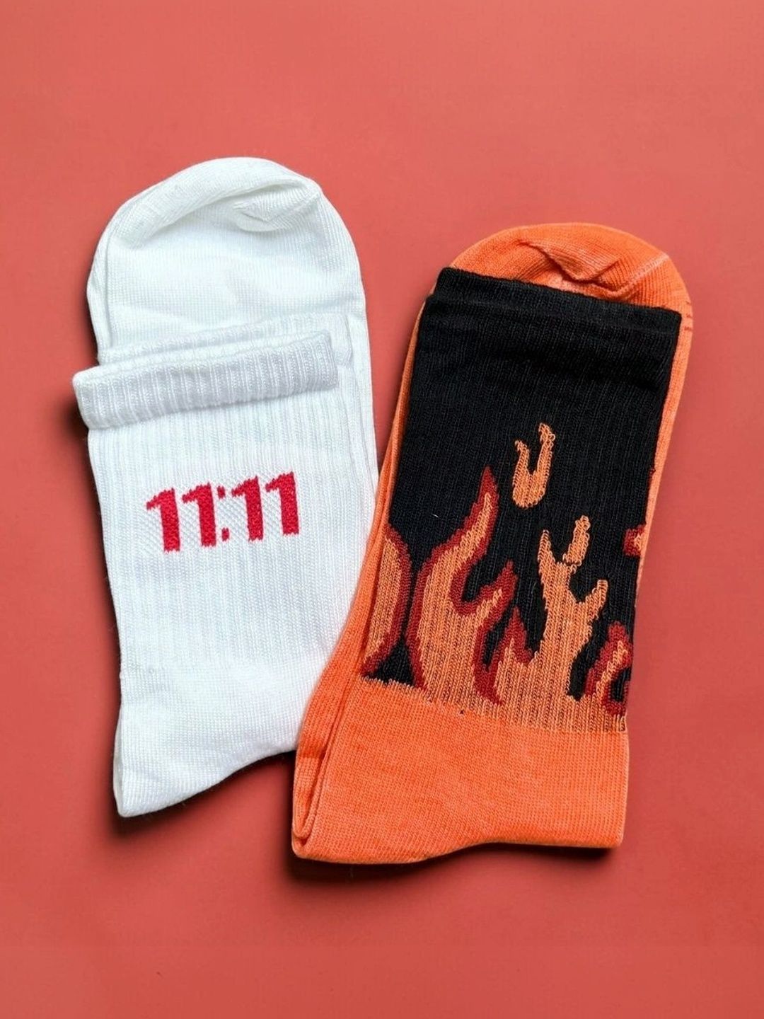 WhiteGate Men Cotton Blend Assorted Patterned Calf Length Socks