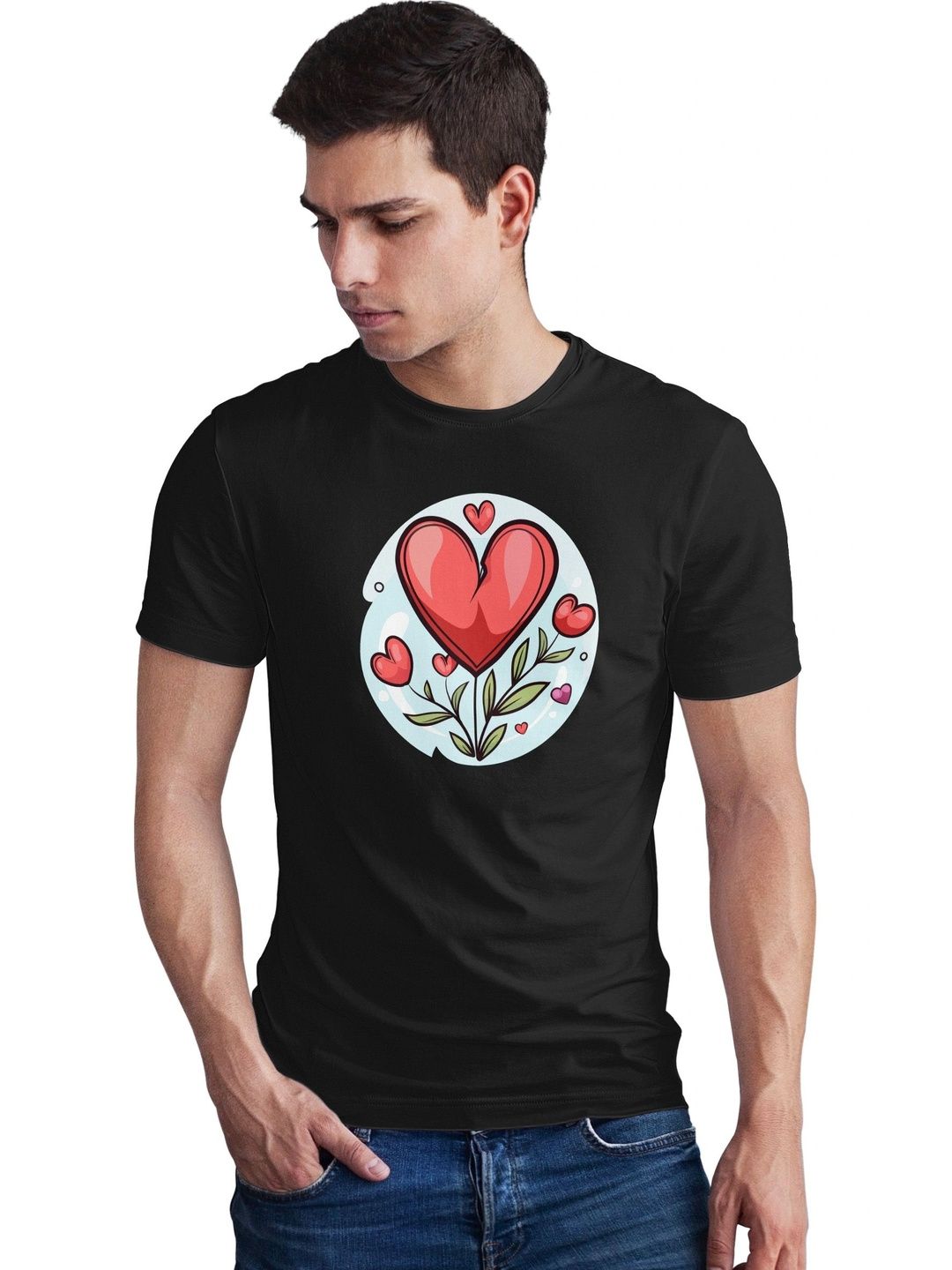 Seekbuylove Men Printed Bio Finish T-shirt