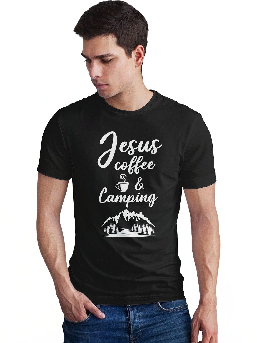 Seekbuylove Men Typography Printed Bio Finish T-shirt
