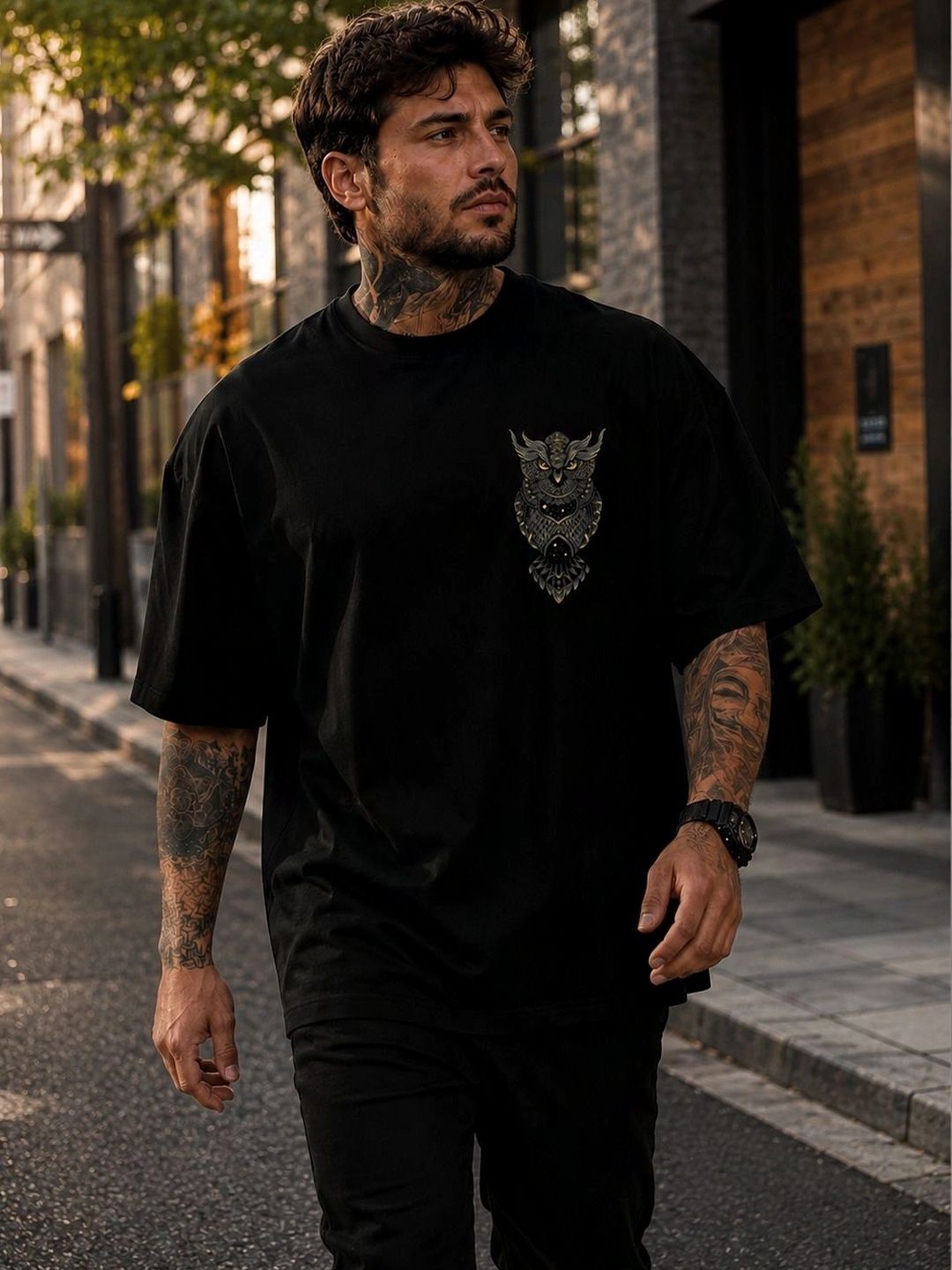 HERE&NOW Men Printed T-shirt