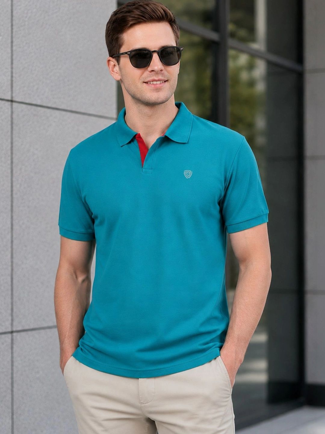 Lux Cozi Polo Collar Lounge Tshirts