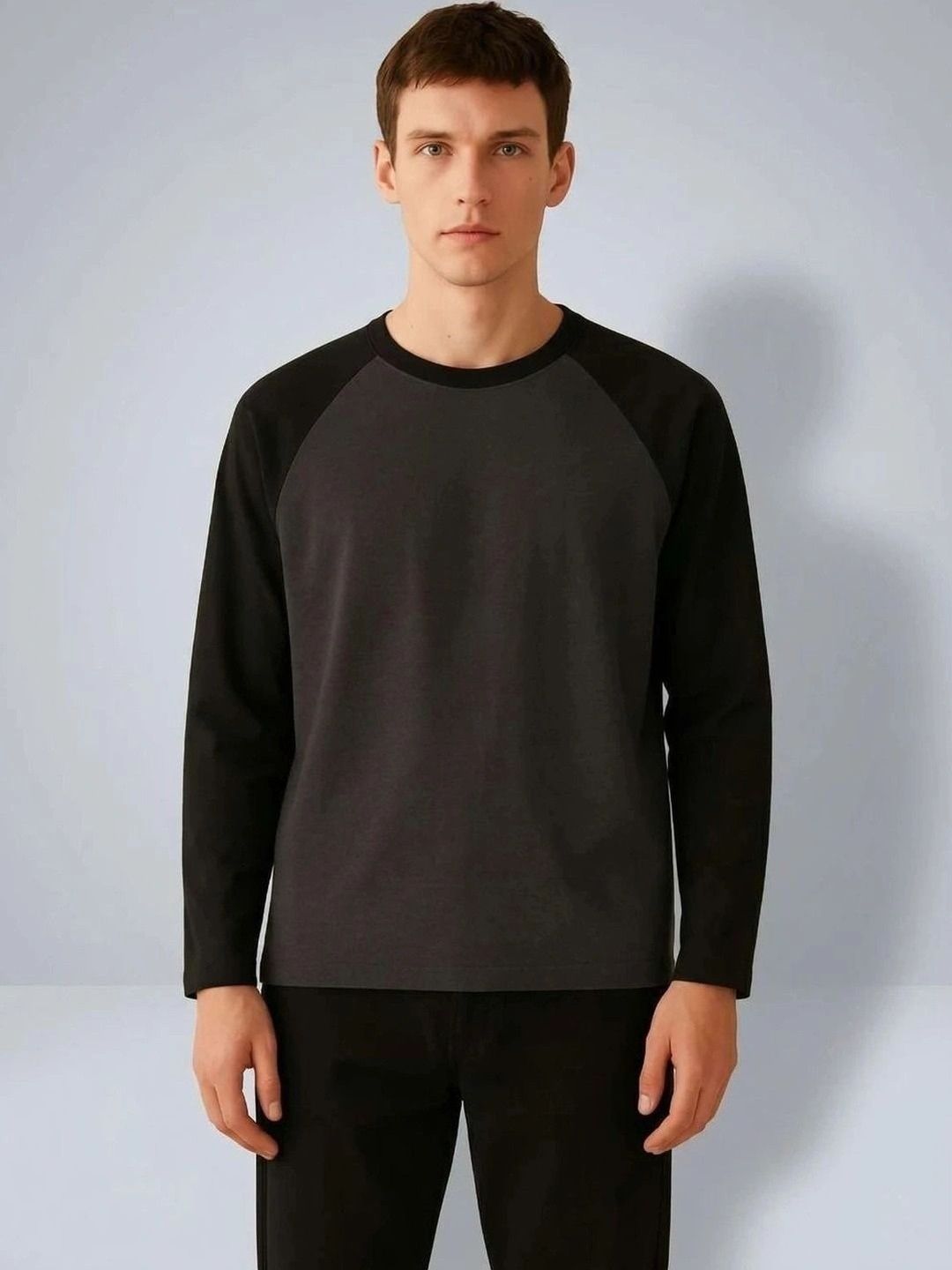 Imsa Moda Men Colourblocked T-shirt