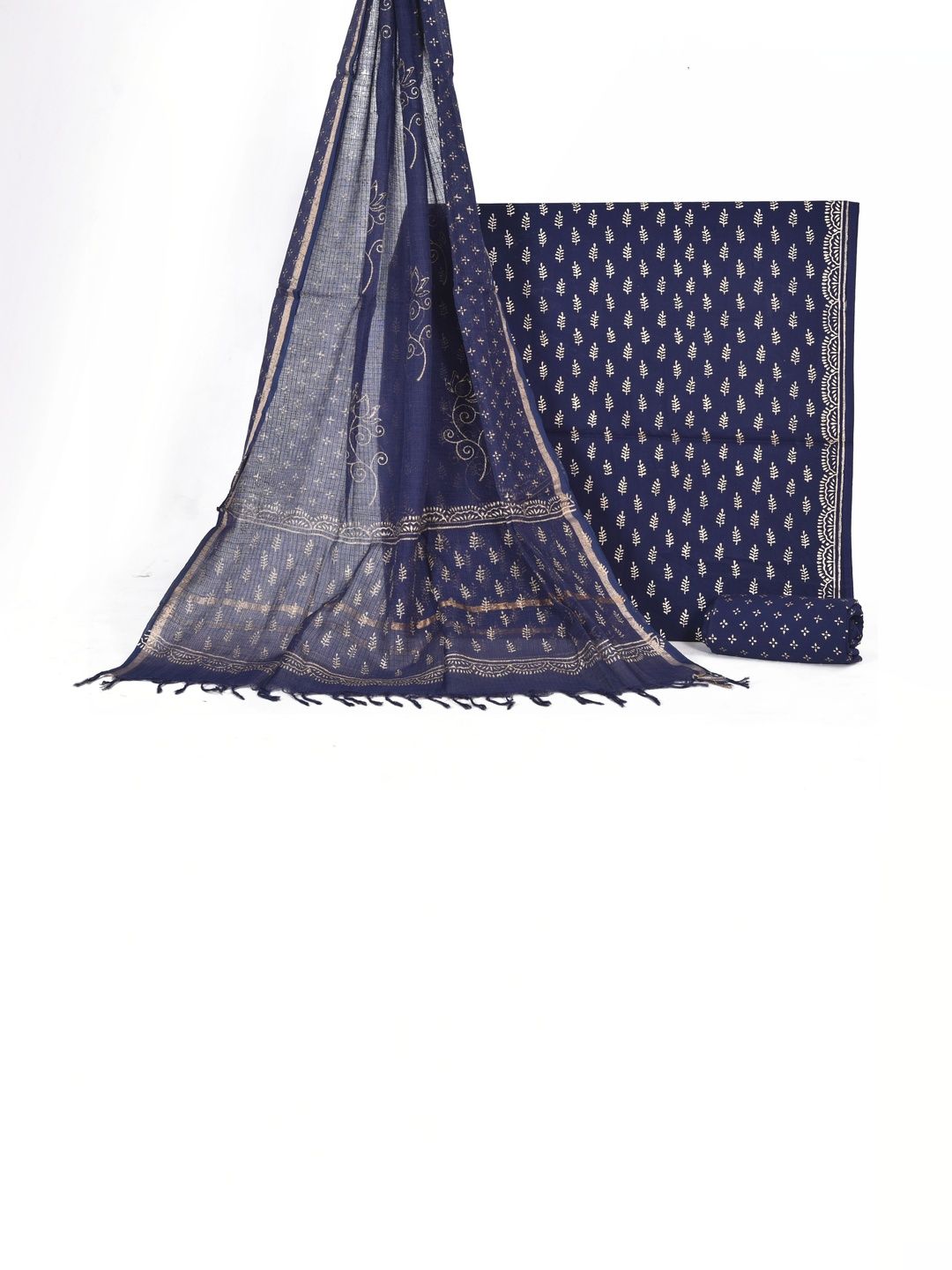 Hastkala Pure Cotton Unstitched Dress Material