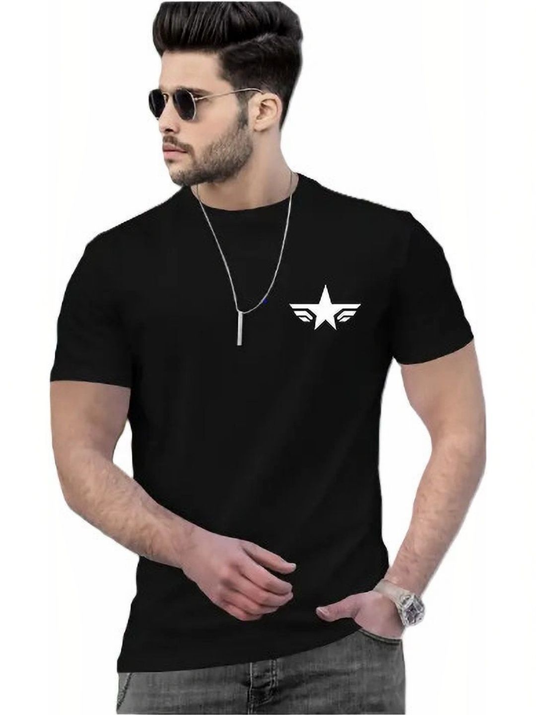 SHREEVASA Men Printed T-shirt