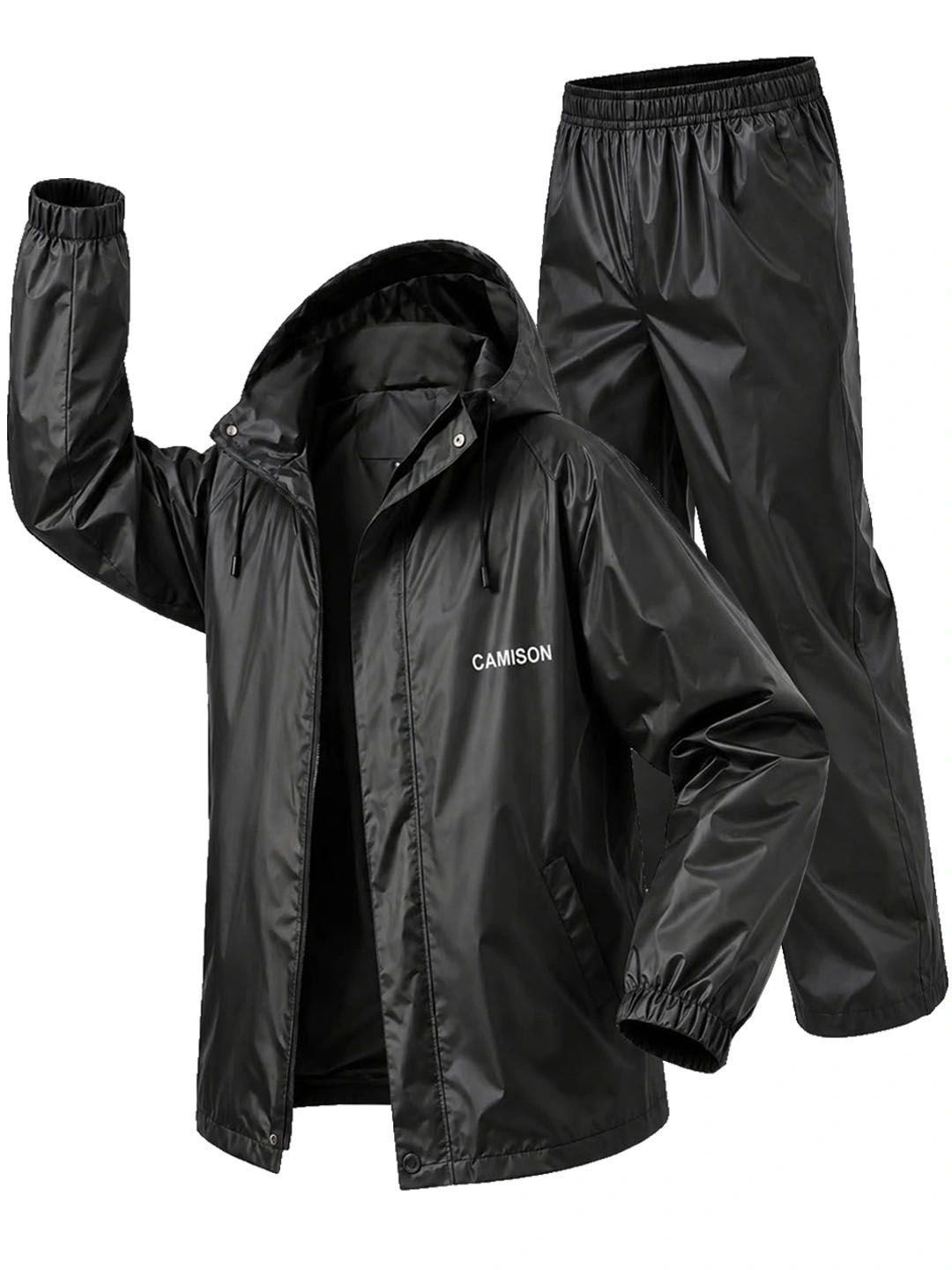 CAMISON Hooded Fabulous Reversible Raincoat