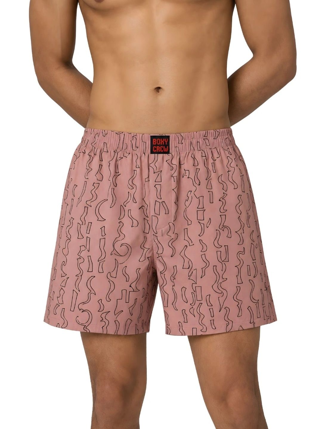 Boxy Crew Printed  Boxers