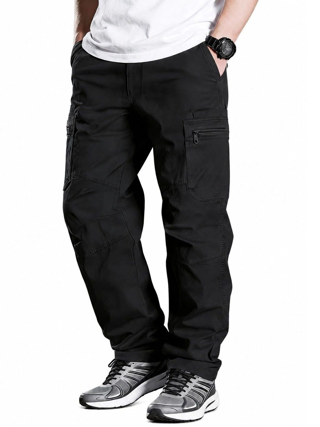 Arav Creation Arav Creation Men Regular Fit Rapid-Dry Training Cargos