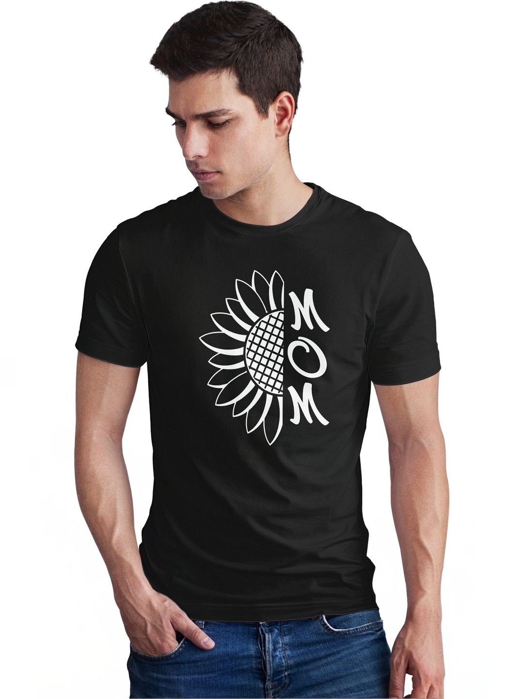 Seekbuylove Men Typography Printed Bio Finish T-shirt