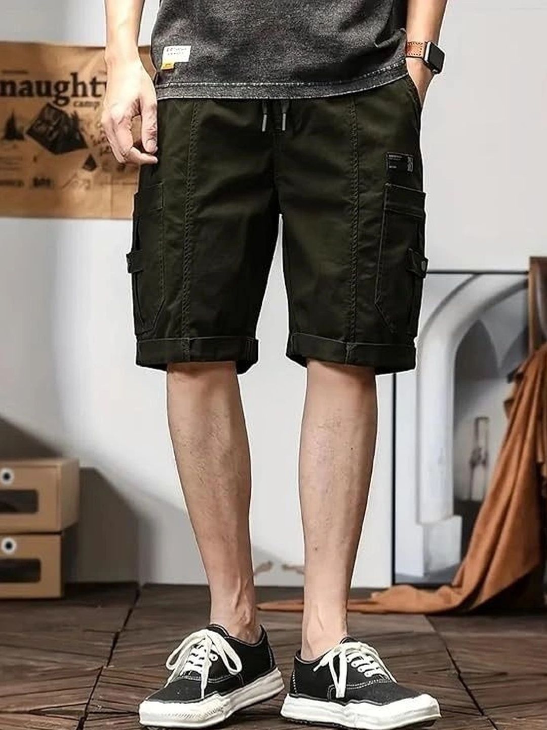 M J Fashion Men Cargo Shorts
