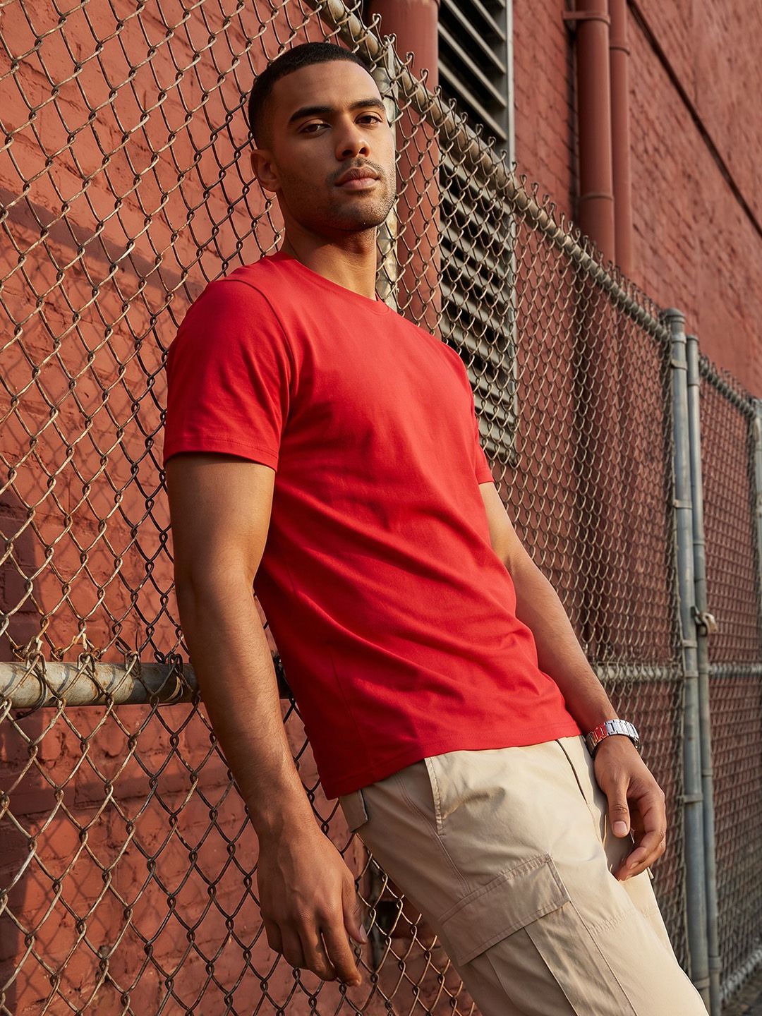The Roadster Life Co. Round Neck T-Shirt
