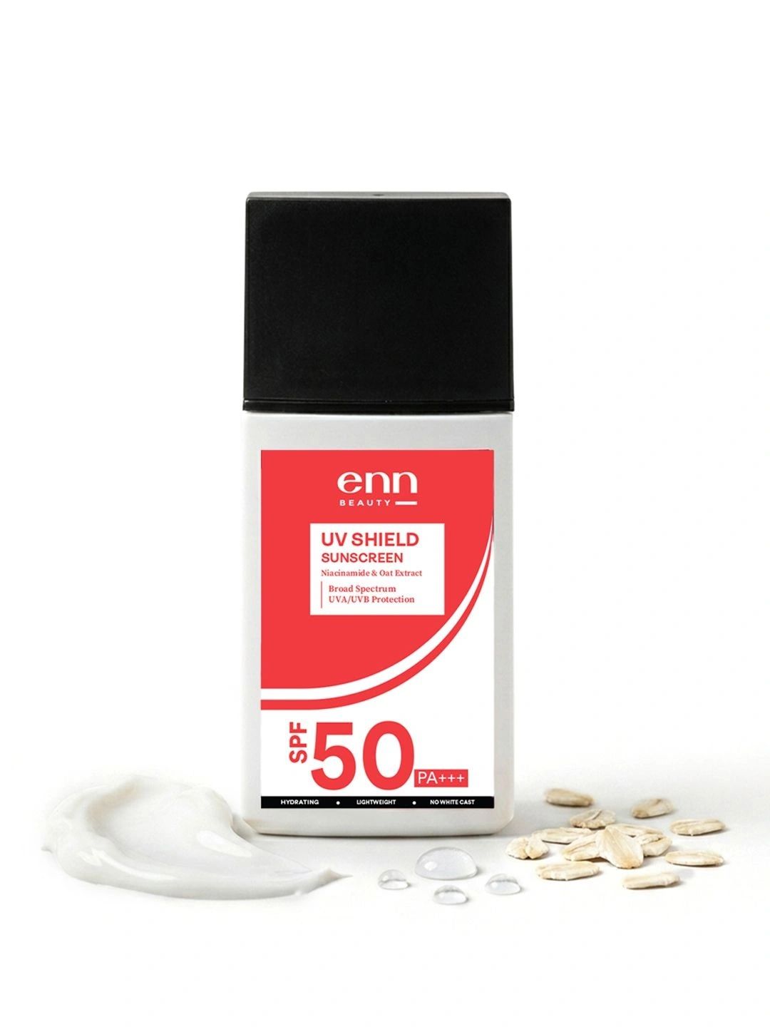 ENN ENN UV Shield Sunscreen With SPF-50 PA++ With Oat Extract - 30 ml