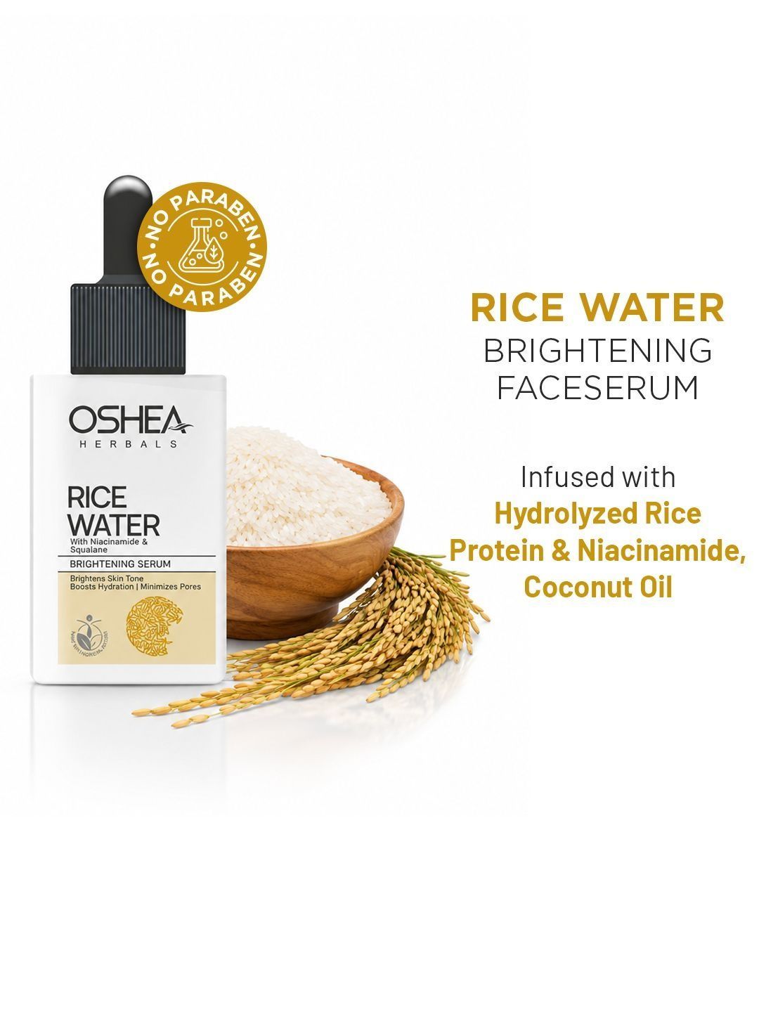 Oshea Herbals Oshea Herbals Rice Water Brightening Face Serum- 30 ml