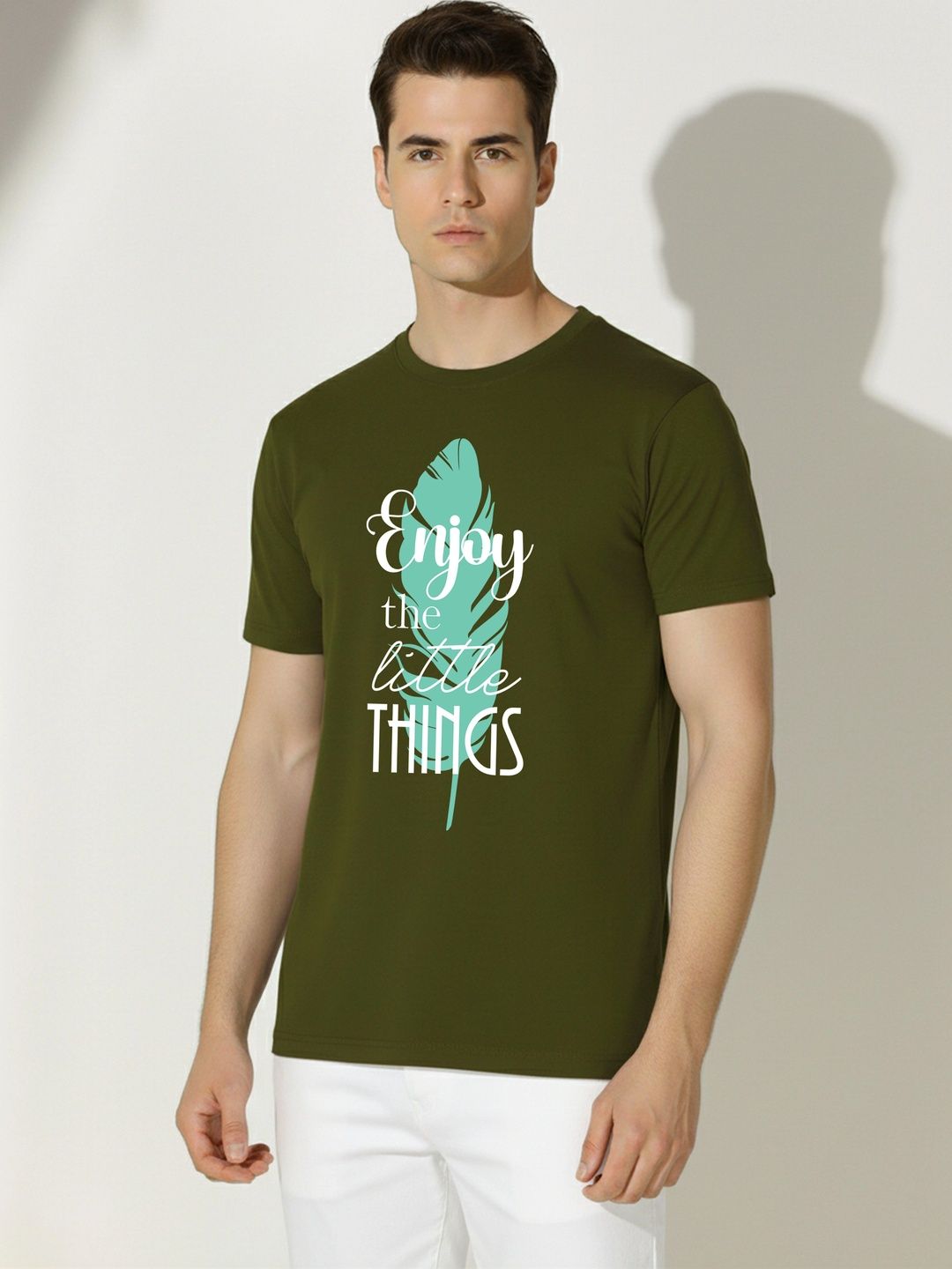 SKY HARBOAR Men Typography Printed T-shirt