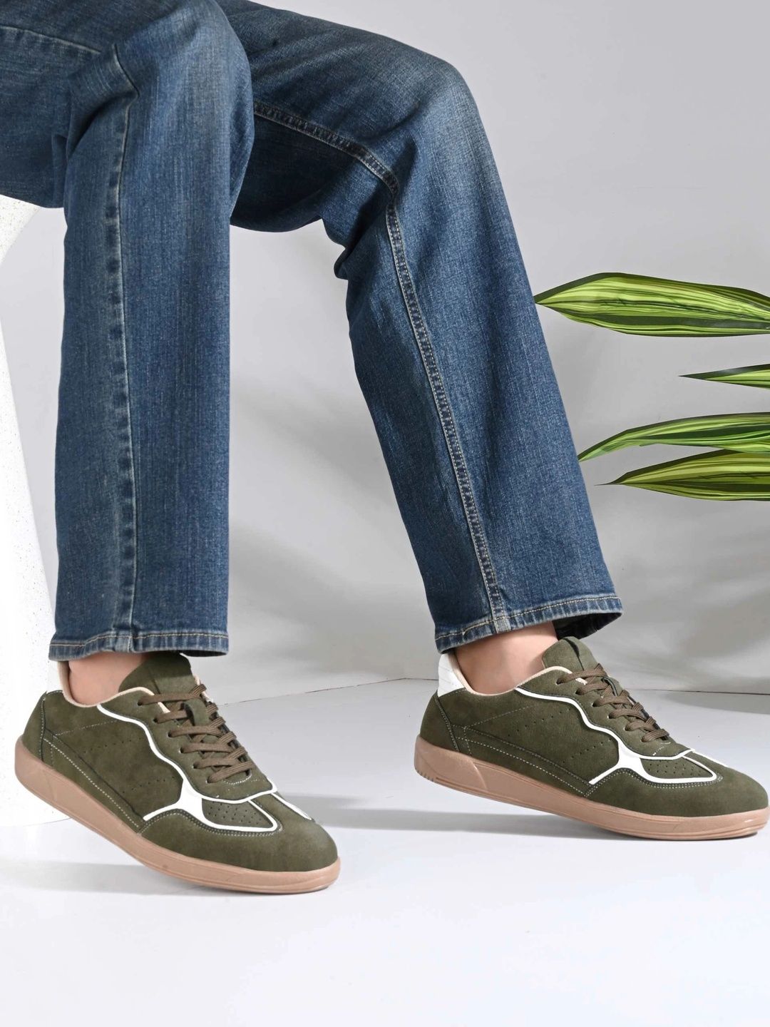 AfroJack AfroJack Men Colourblocked Sneakers