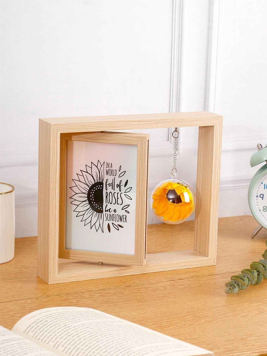 Archies Archies Brown 1 Pieces Wood Table Photo Frames