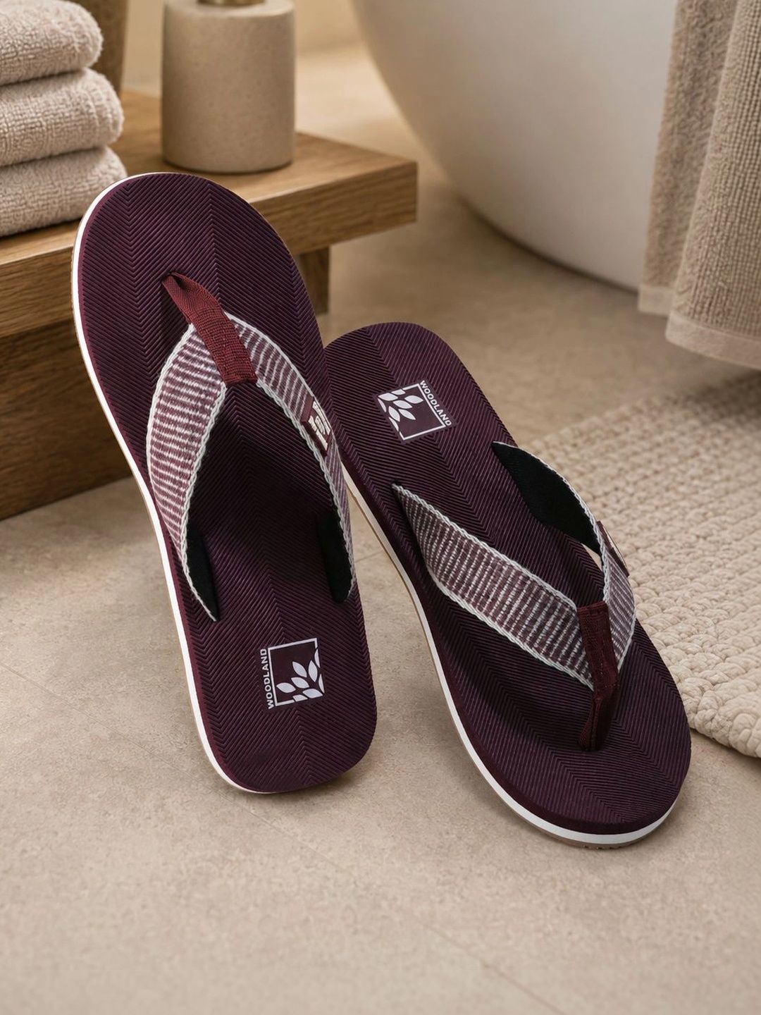 Woodland Men Thong Flip-Flops
