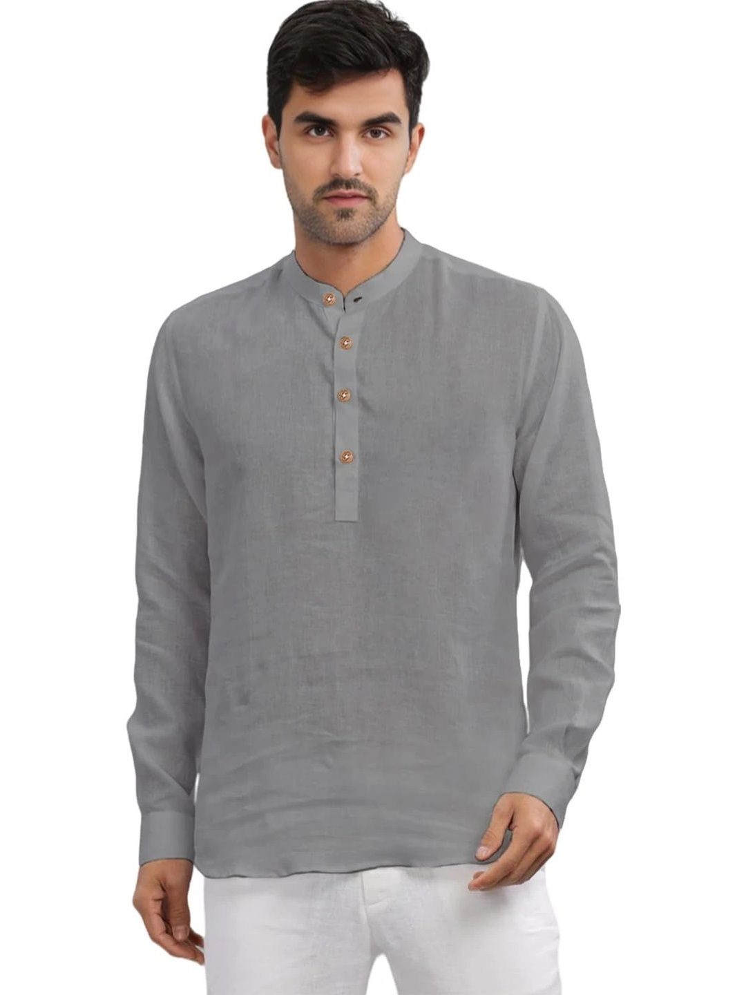 BLUE ROBED Men Kurta