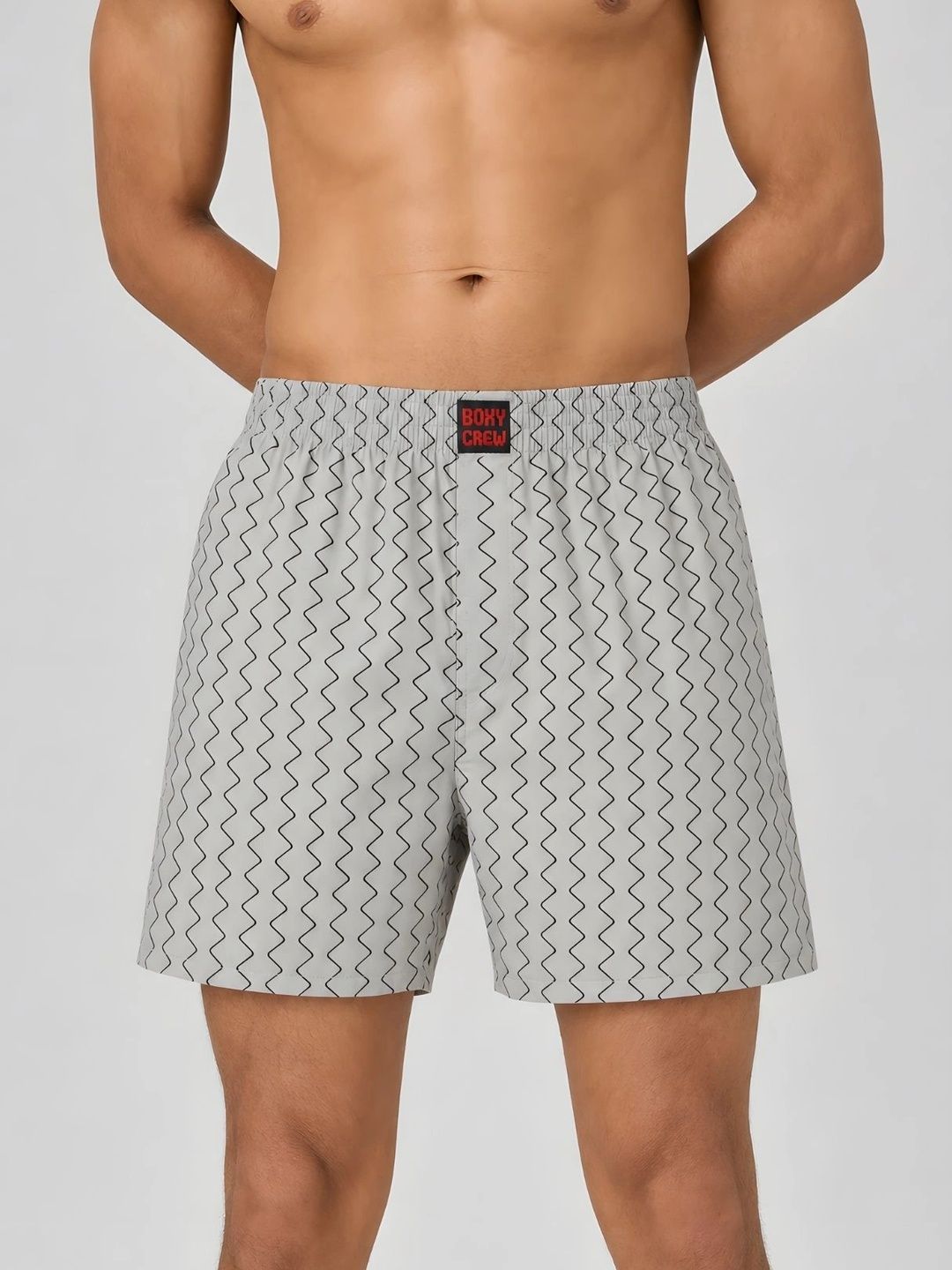 Boxy Crew Printed Cotton Boxers