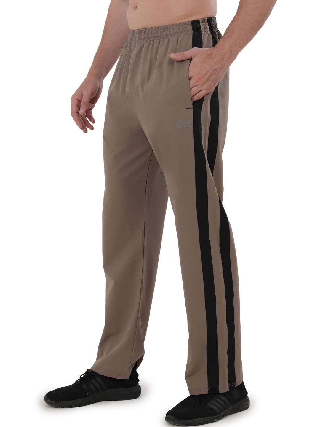 Beatwide Men Relaxed Fit Rapid-Dry Training Track Pants